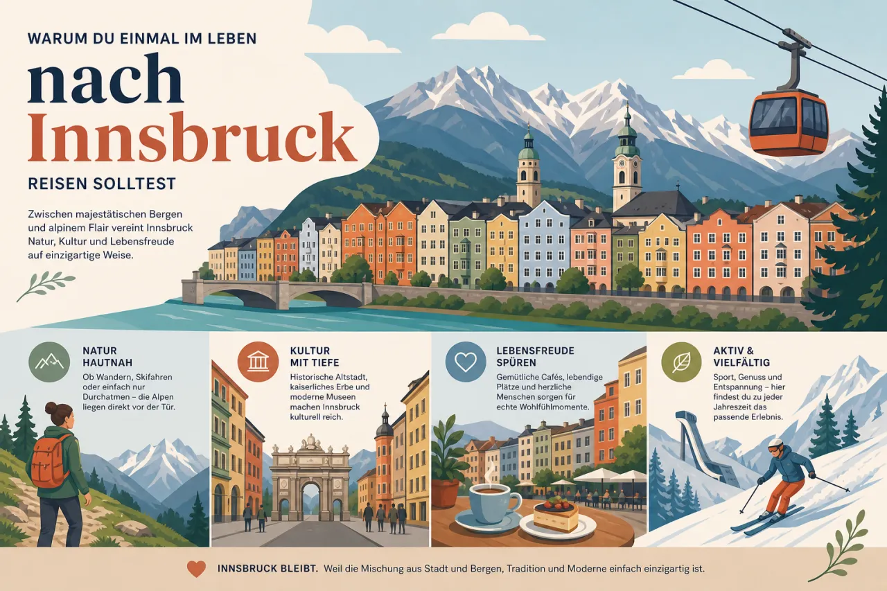 Warum du einmal im Leben nach Innsbruck reisen solltest
