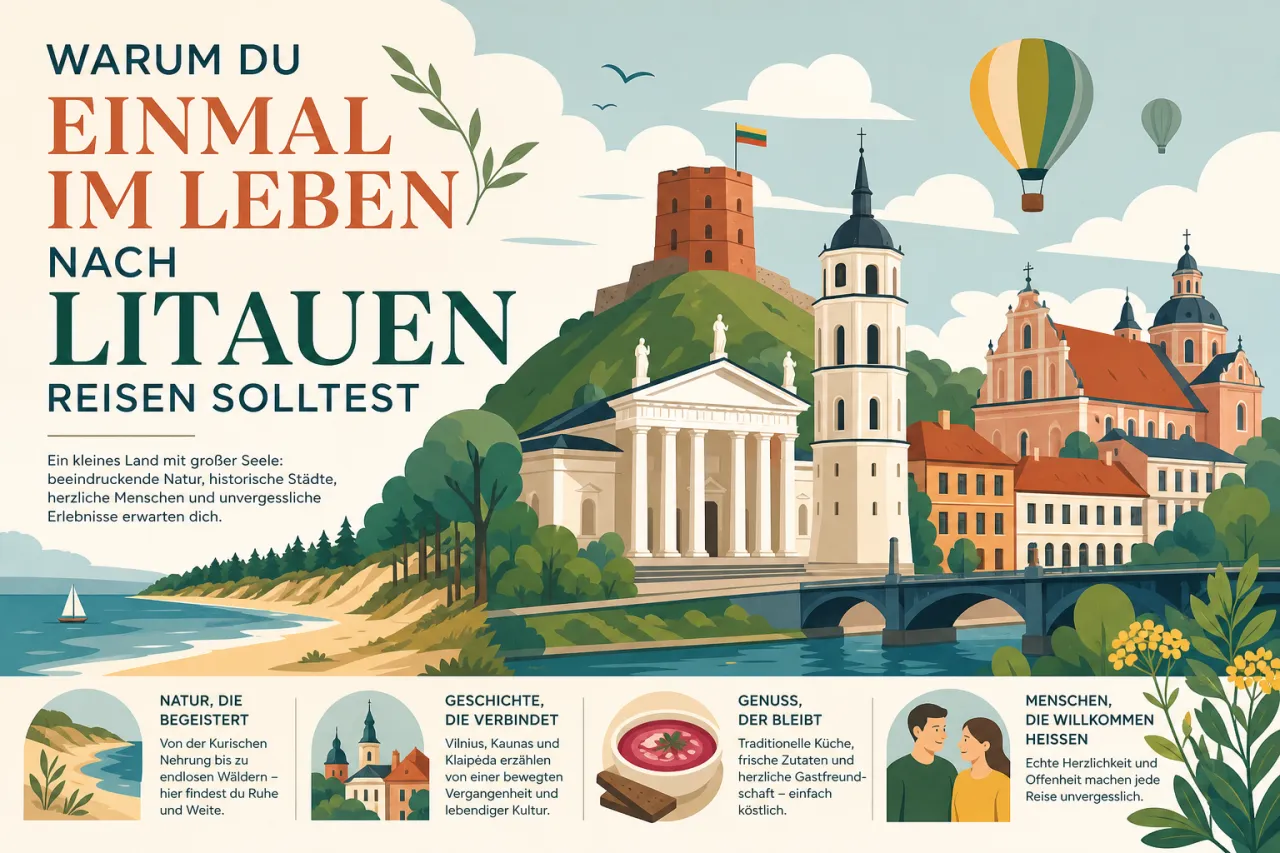 Warum du einmal im Leben nach Litauen reisen solltest