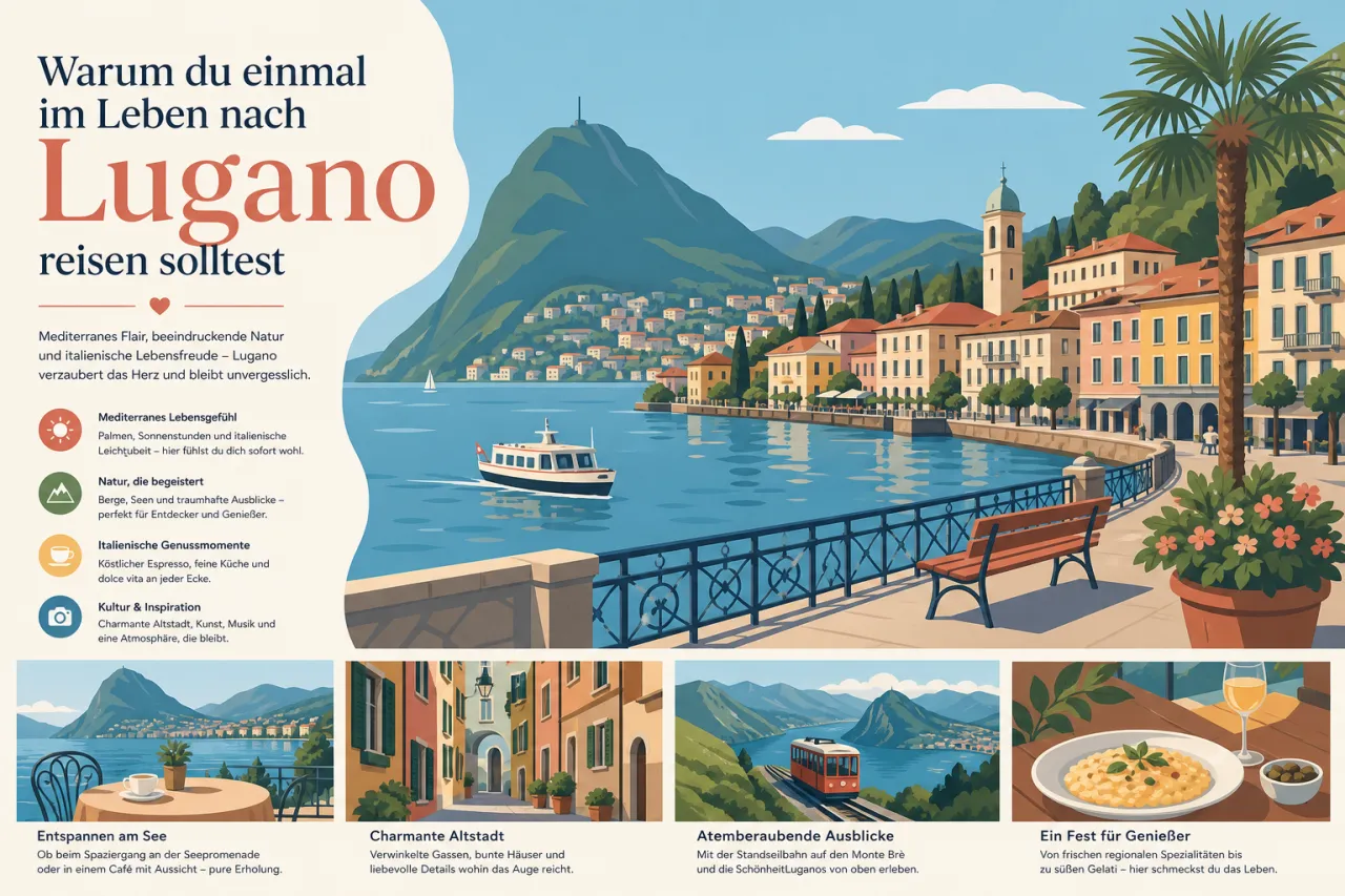 Warum du einmal im Leben nach Lugano reisen solltest