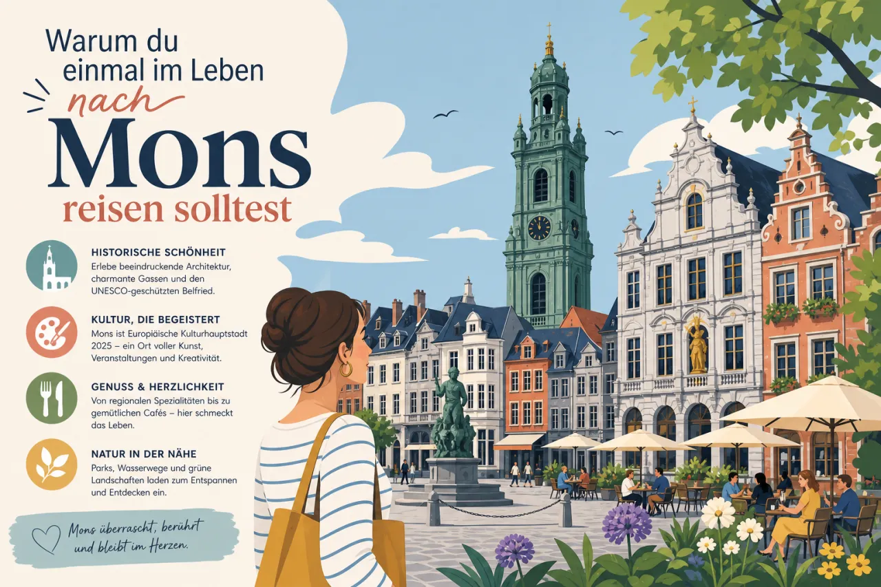 Warum du einmal im Leben nach Mons reisen solltest