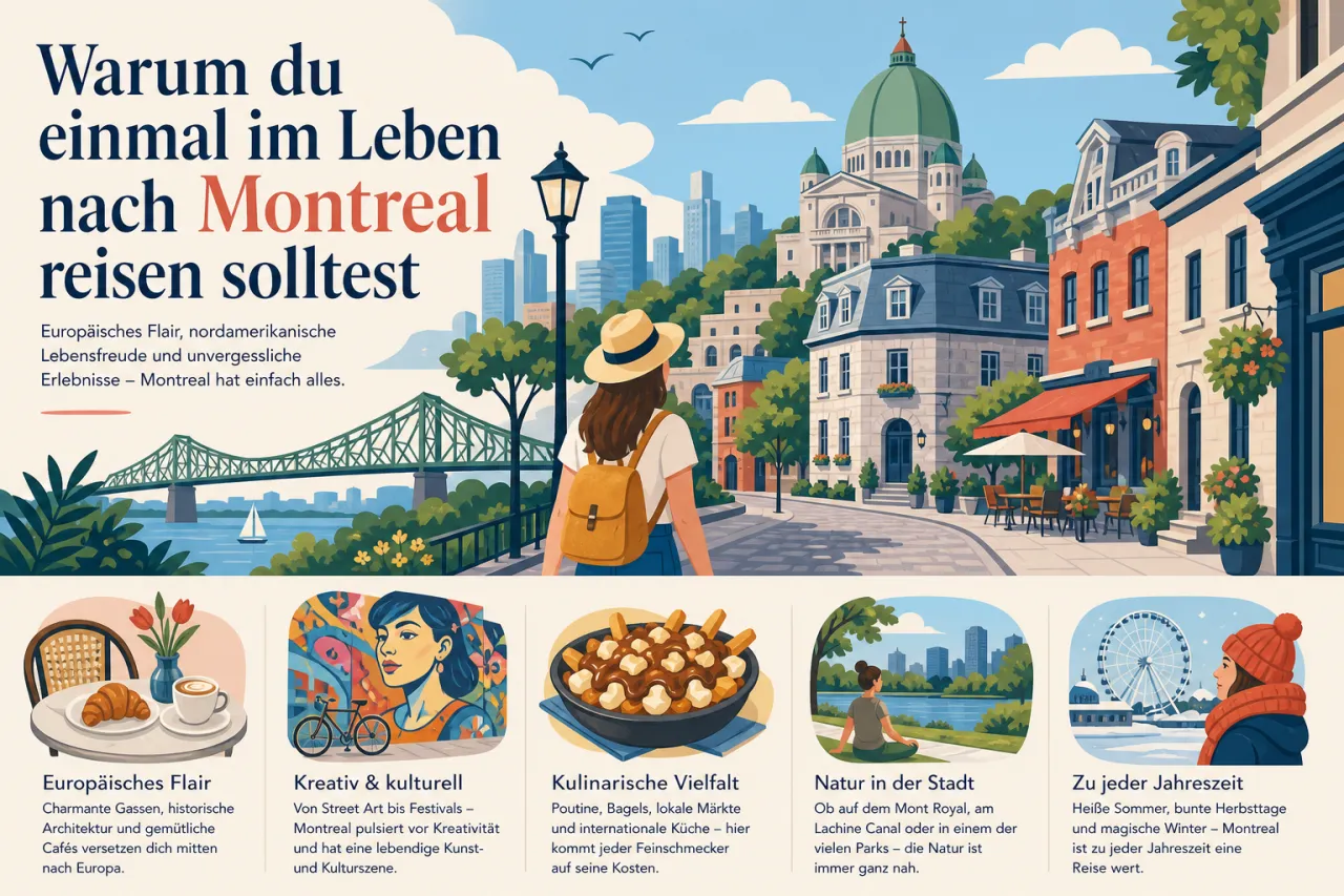 Warum du einmal im Leben nach Montreal reisen solltest