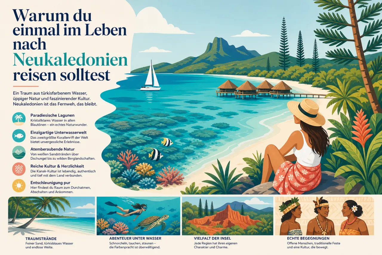 Warum du einmal im Leben nach Neukaledonien reisen solltest