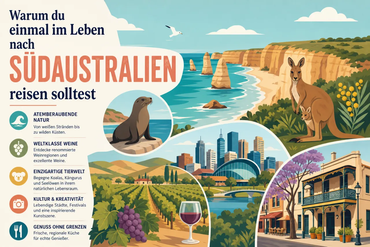 Warum du einmal im Leben nach Südaustralien reisen solltest