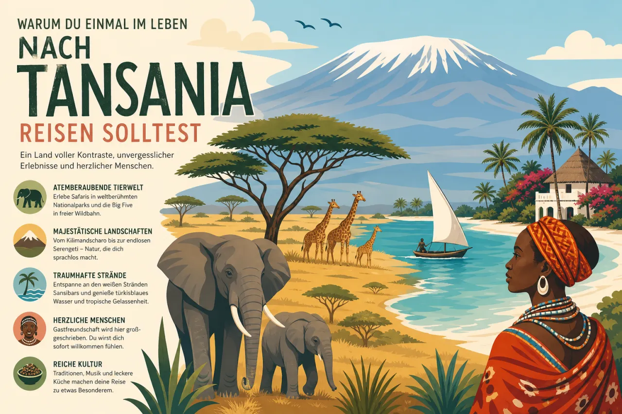 Warum du einmal im Leben nach Tansania reisen solltest