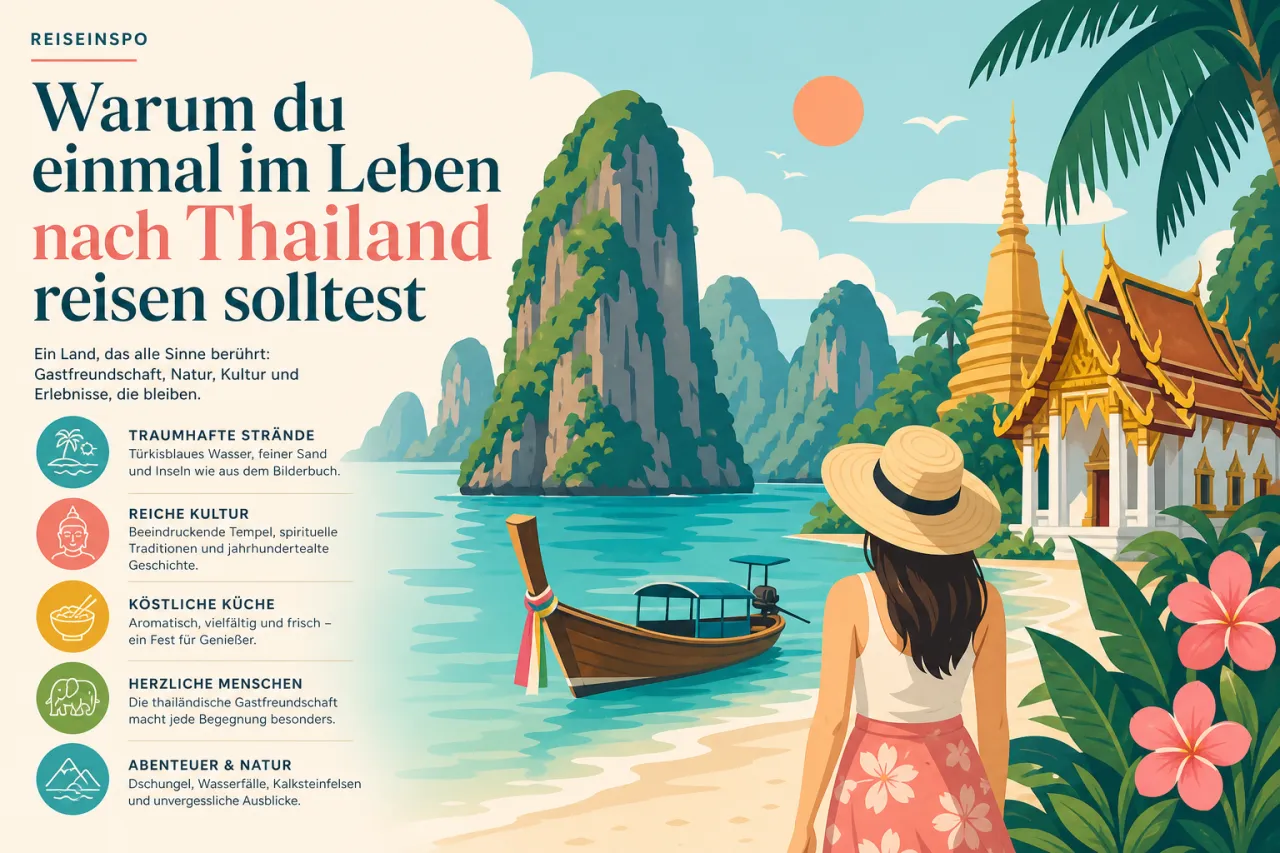 Warum du einmal im Leben nach Thailand reisen solltest