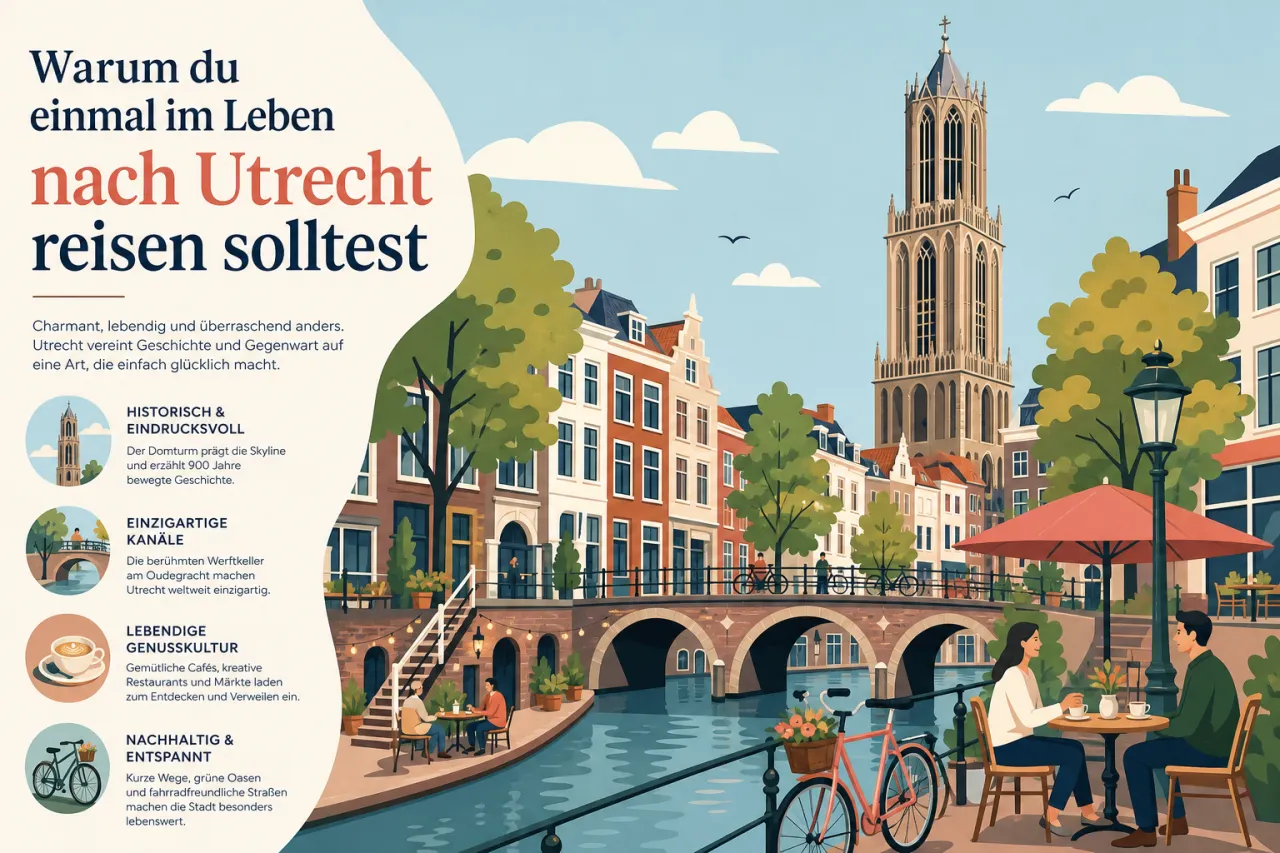 Warum du einmal im Leben nach Utrecht reisen solltest