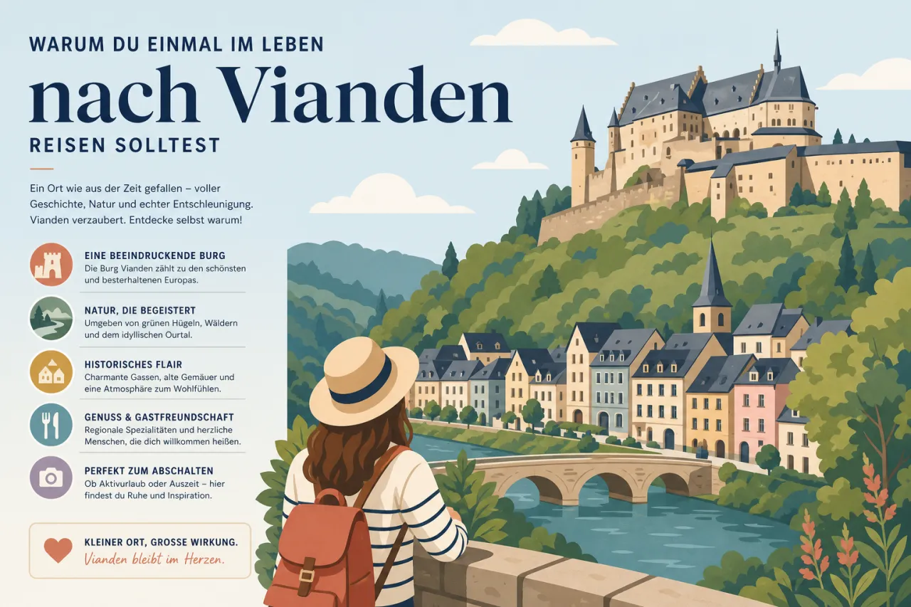 Warum du einmal im Leben nach Vianden reisen solltest