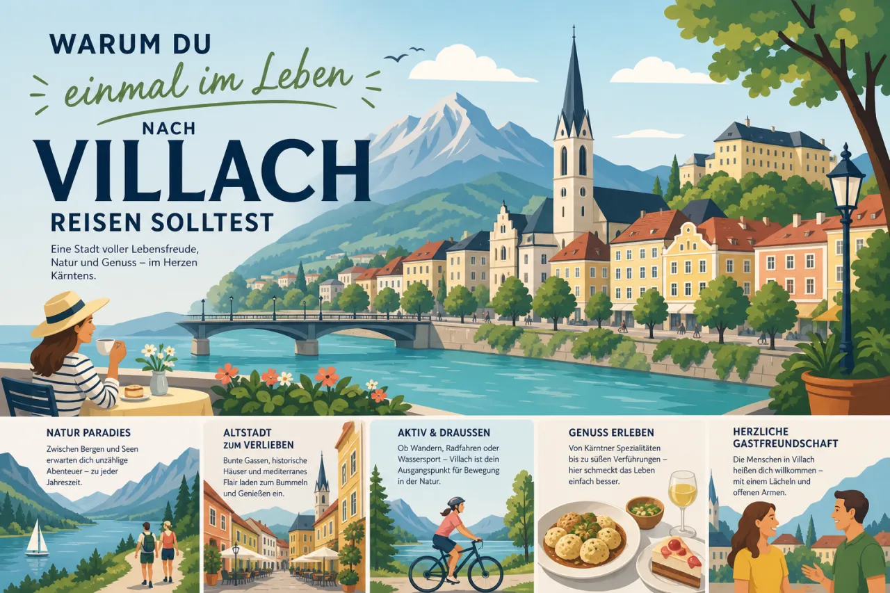 Warum du einmal im Leben nach Villach reisen solltest