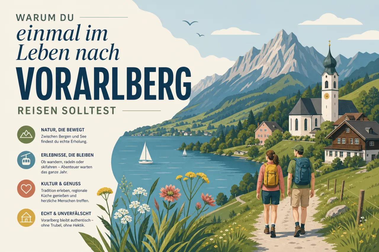 Warum du einmal im Leben nach Vorarlberg reisen solltest