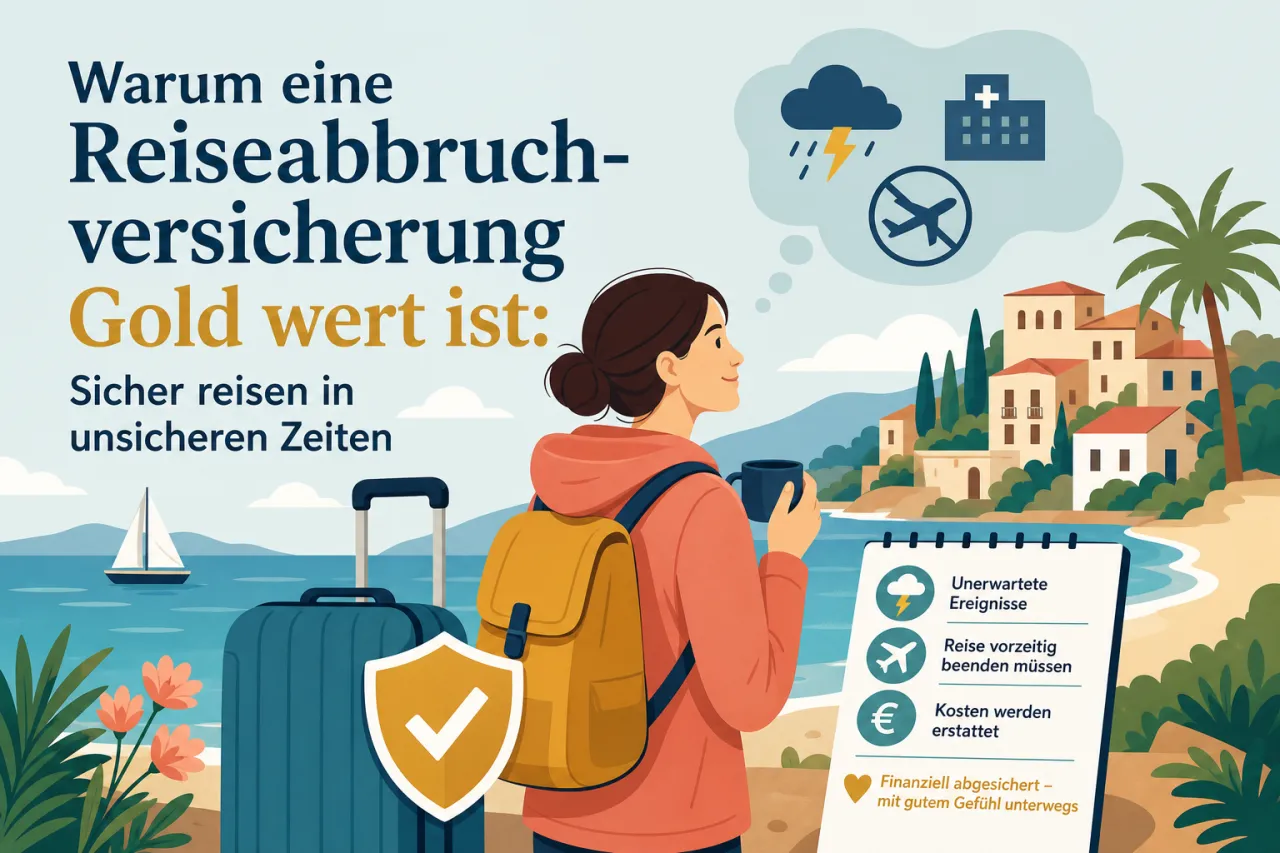 Warum eine Reiseabbruchversicherung Gold wert ist: Sicher reisen in unsicheren Zeiten