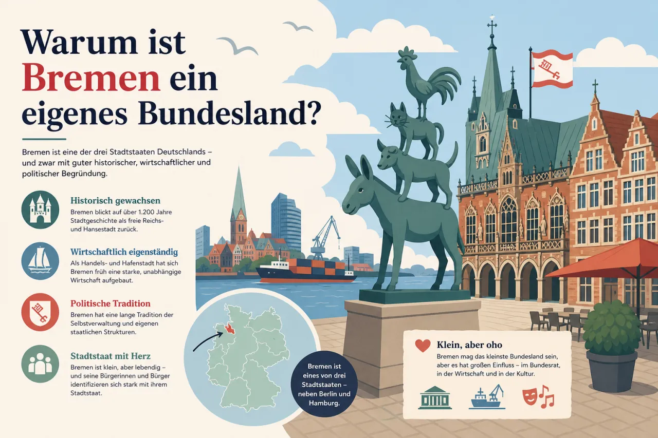 Warum ist Bremen ein eigenes Bundesland?