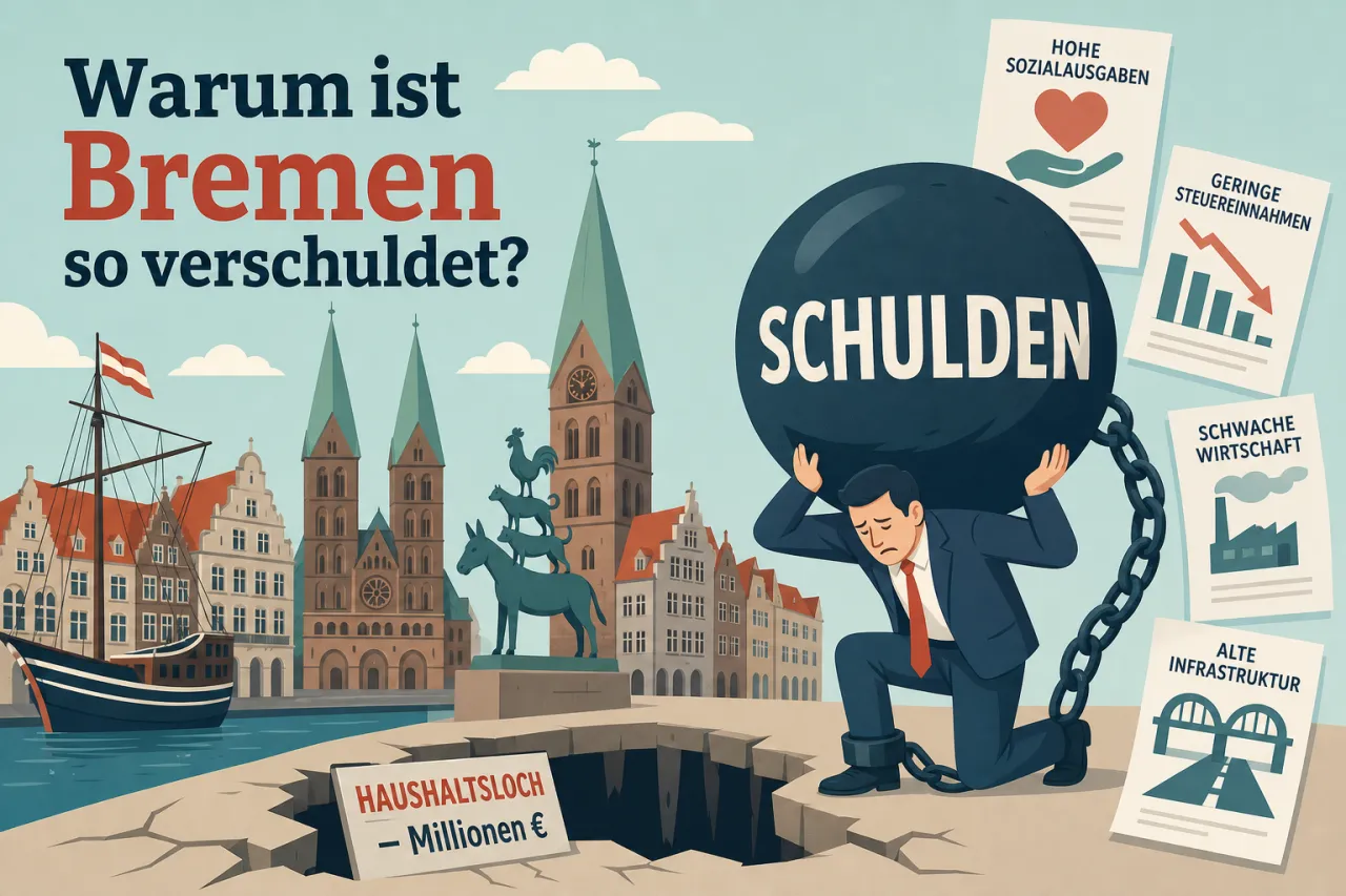 Warum ist Bremen so verschuldet?