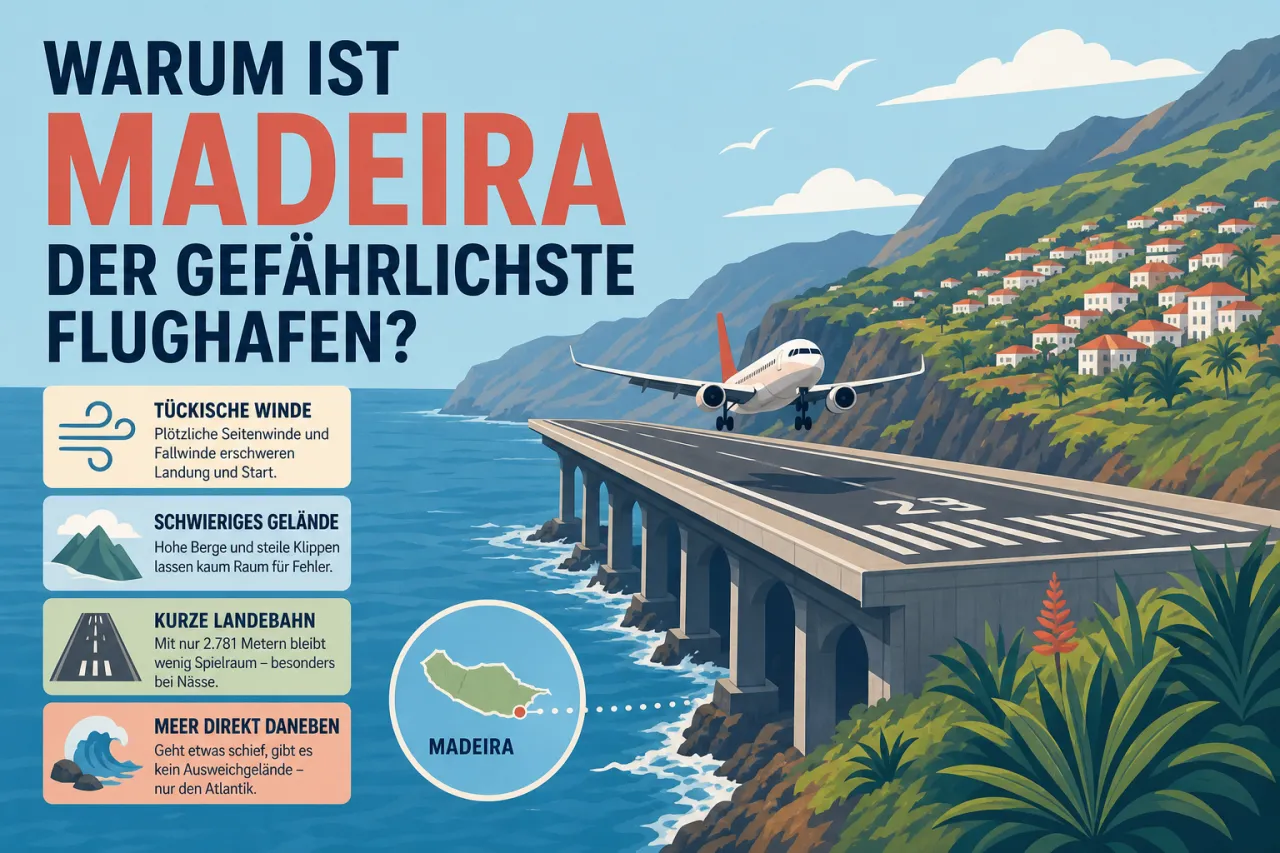 Warum ist Madeira der gefährlichste Flughafen?