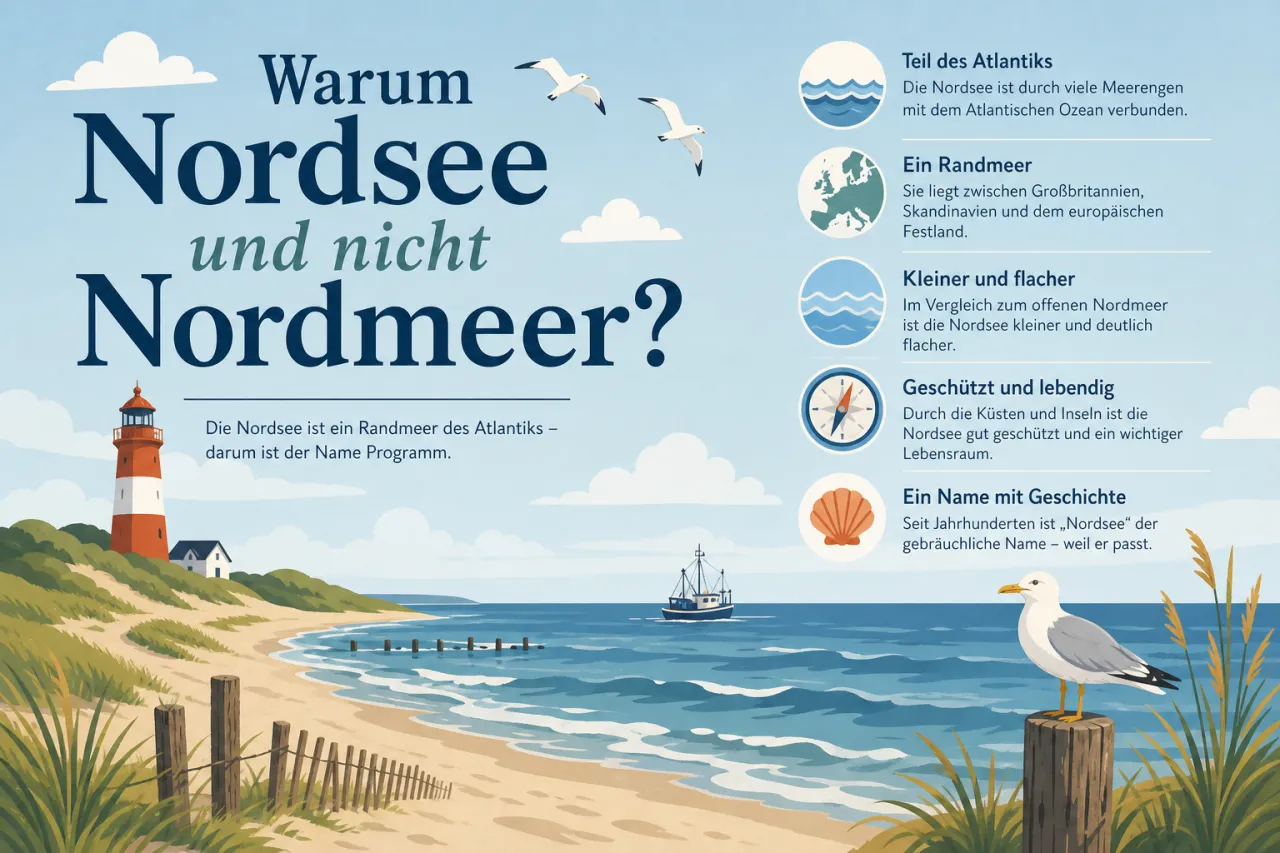Warum Nordsee und nicht Nordmeer?