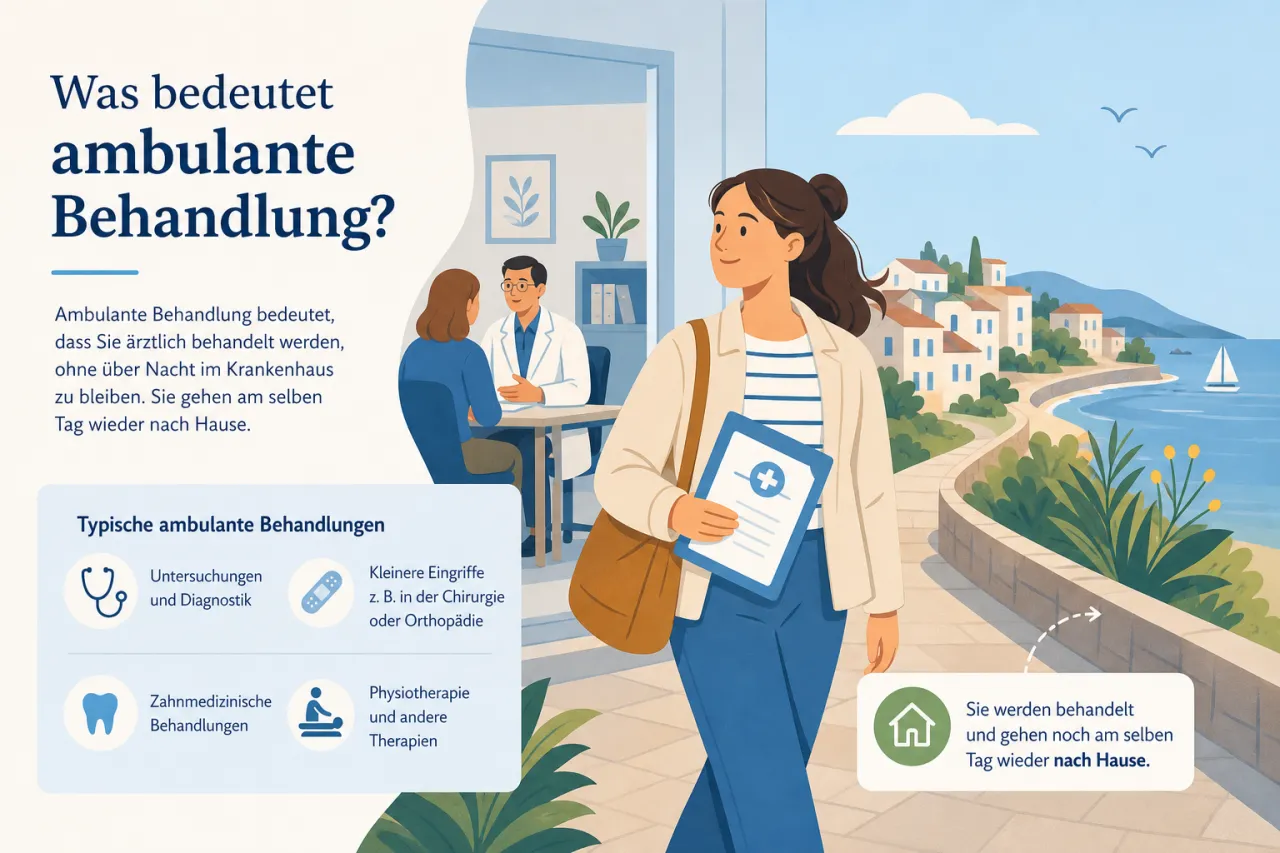Was bedeutet ambulante Behandlung?
