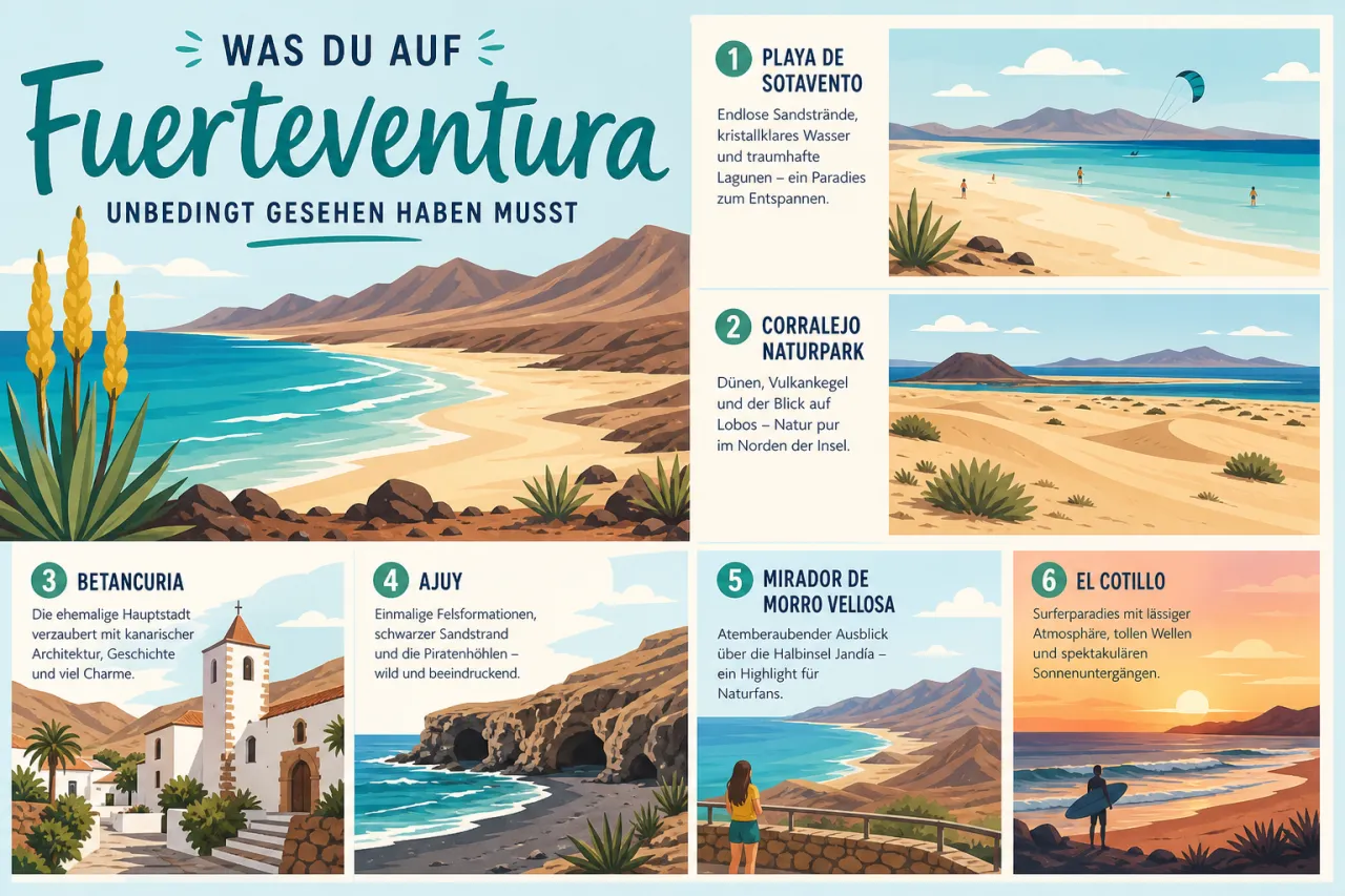 Was du auf Fuerteventura unbedingt gesehen haben musst