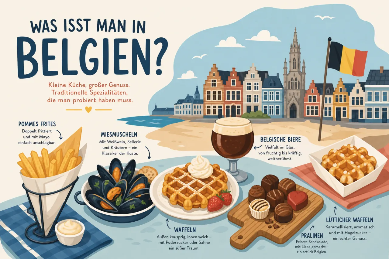 Was isst man in Belgien?