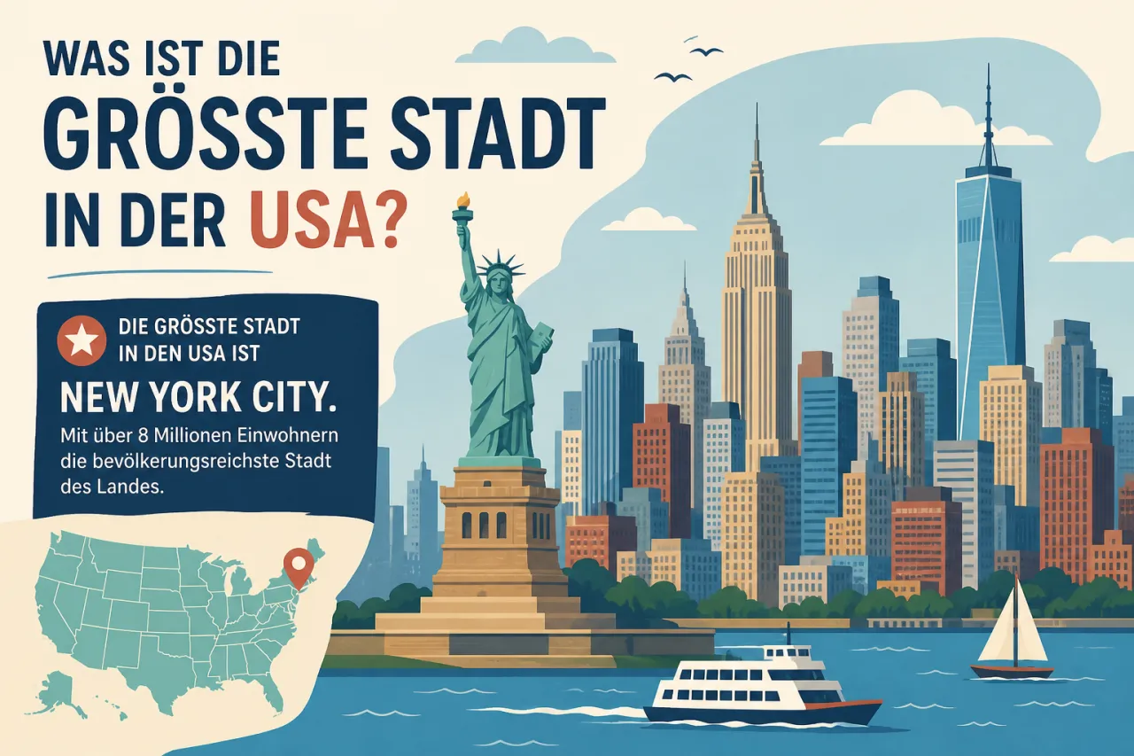 Was ist die größte Stadt in der USA?