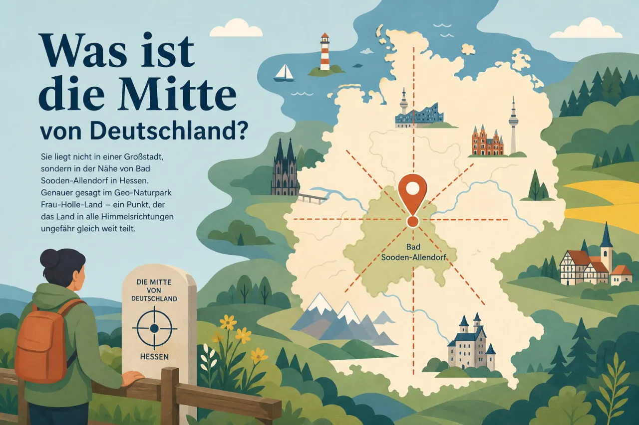Was ist die Mitte von Deutschland?