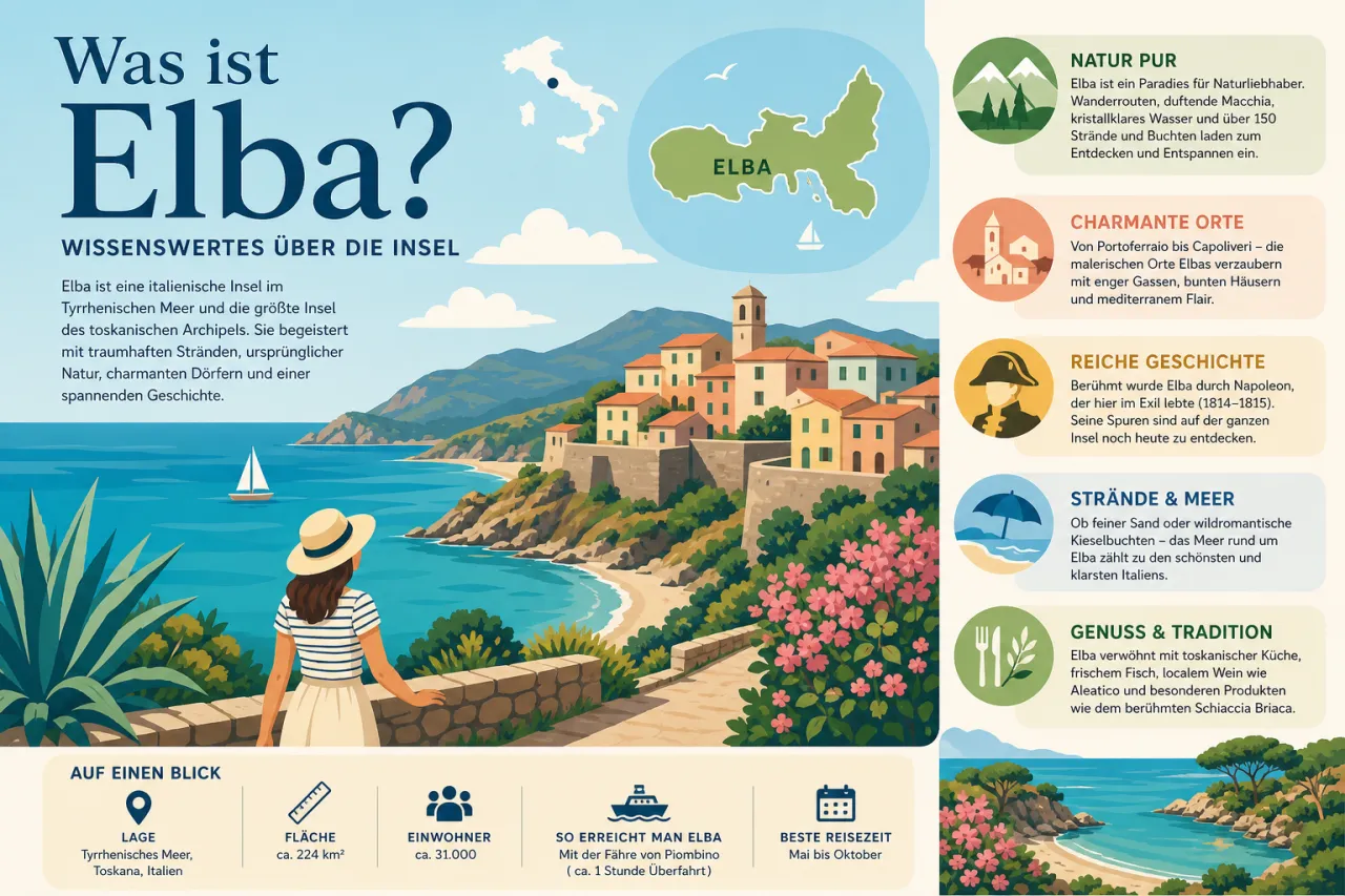 Was ist Elba? Wissenswertes über die Insel
