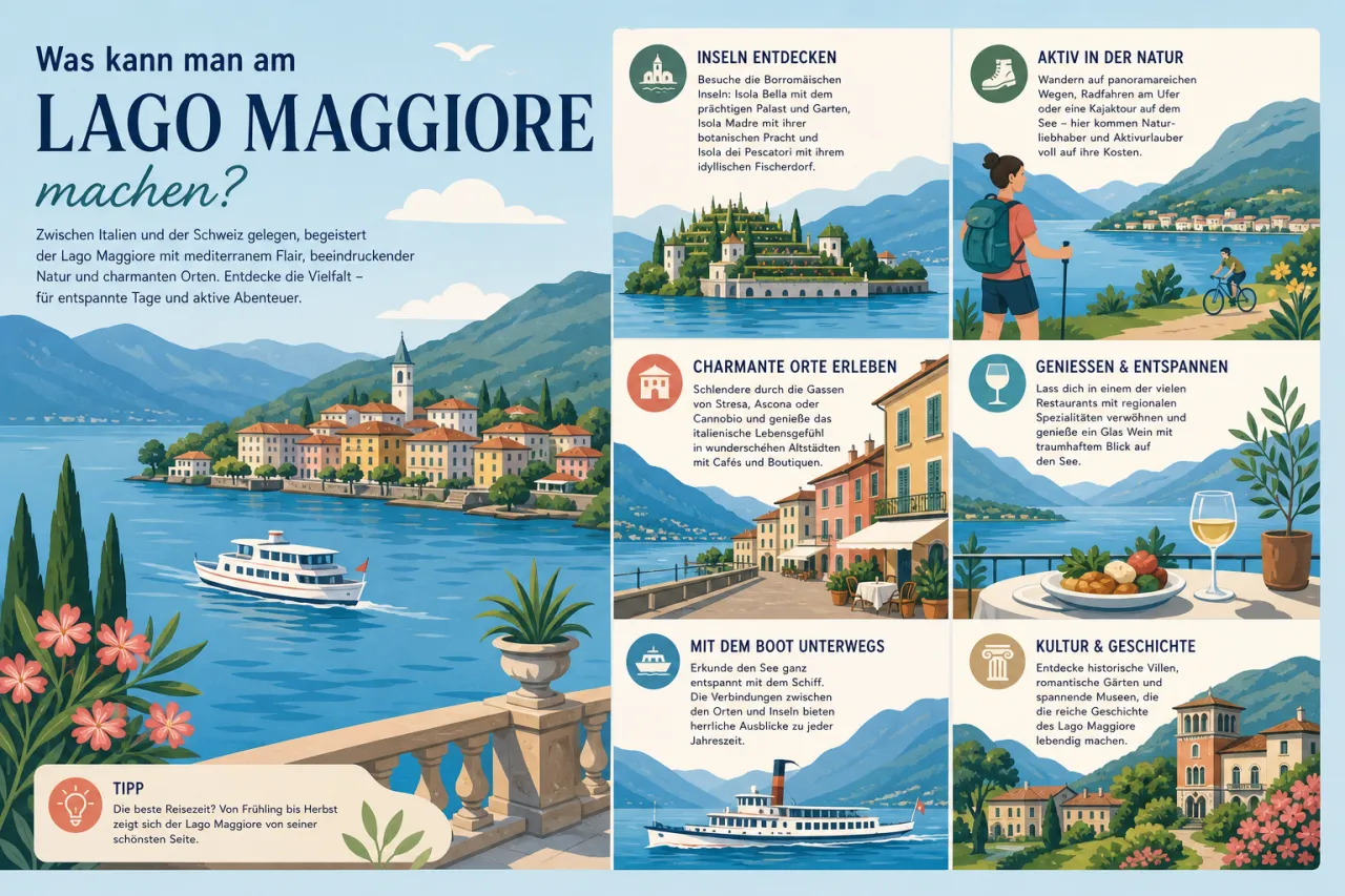 Was kann man am Lago Maggiore machen?