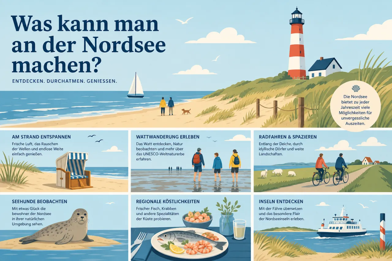 Was kann man an der Nordsee machen?