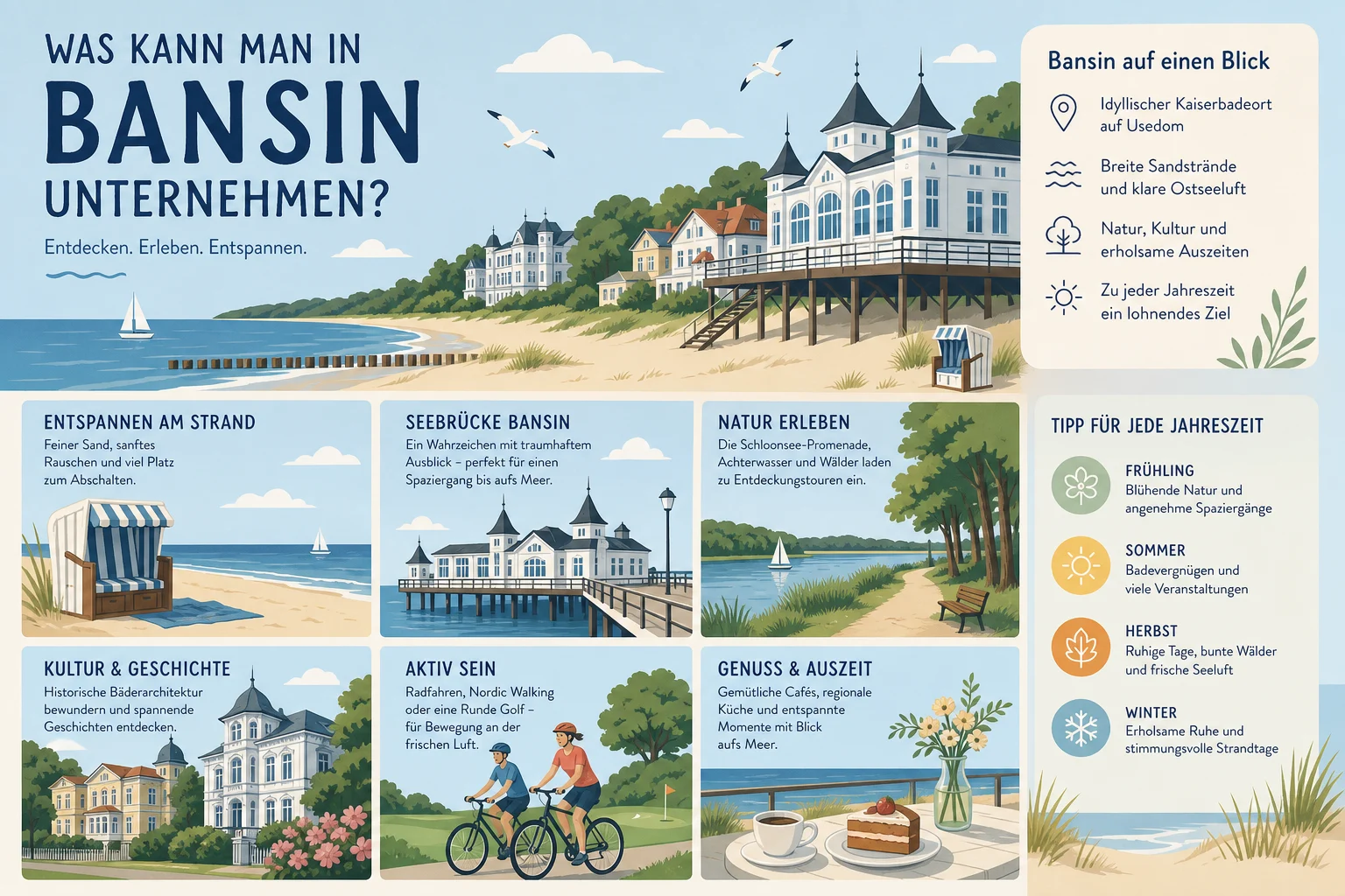 Was kann man in Bansin unternehmen?