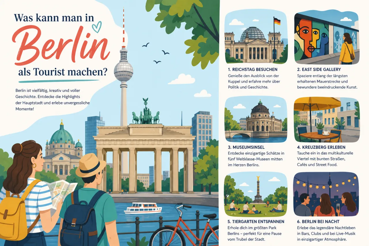 Was kann man in Berlin als Tourist machen?
