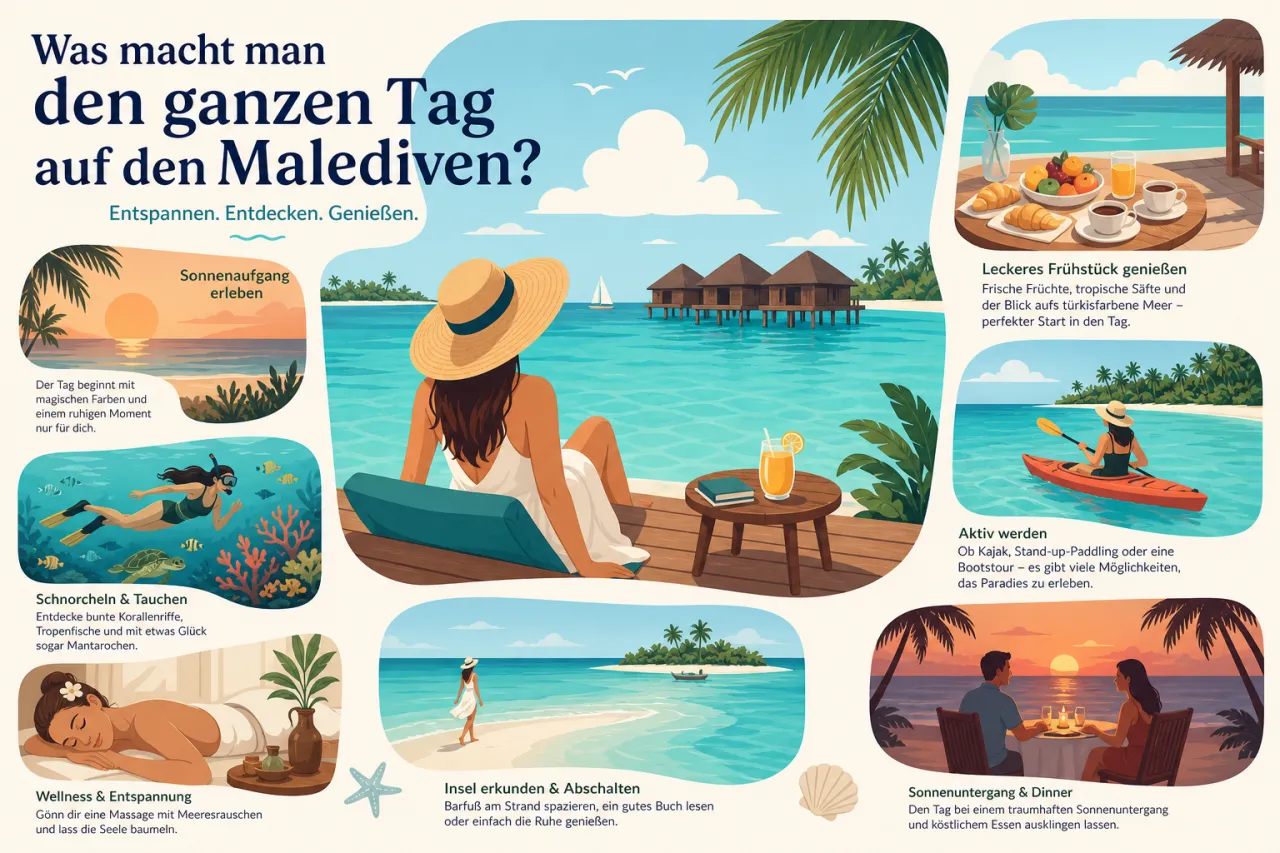 Was macht man den ganzen Tag auf den Malediven?