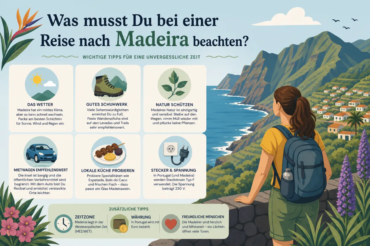 Was musst Du bei einer Reise nach Madeira beachten?