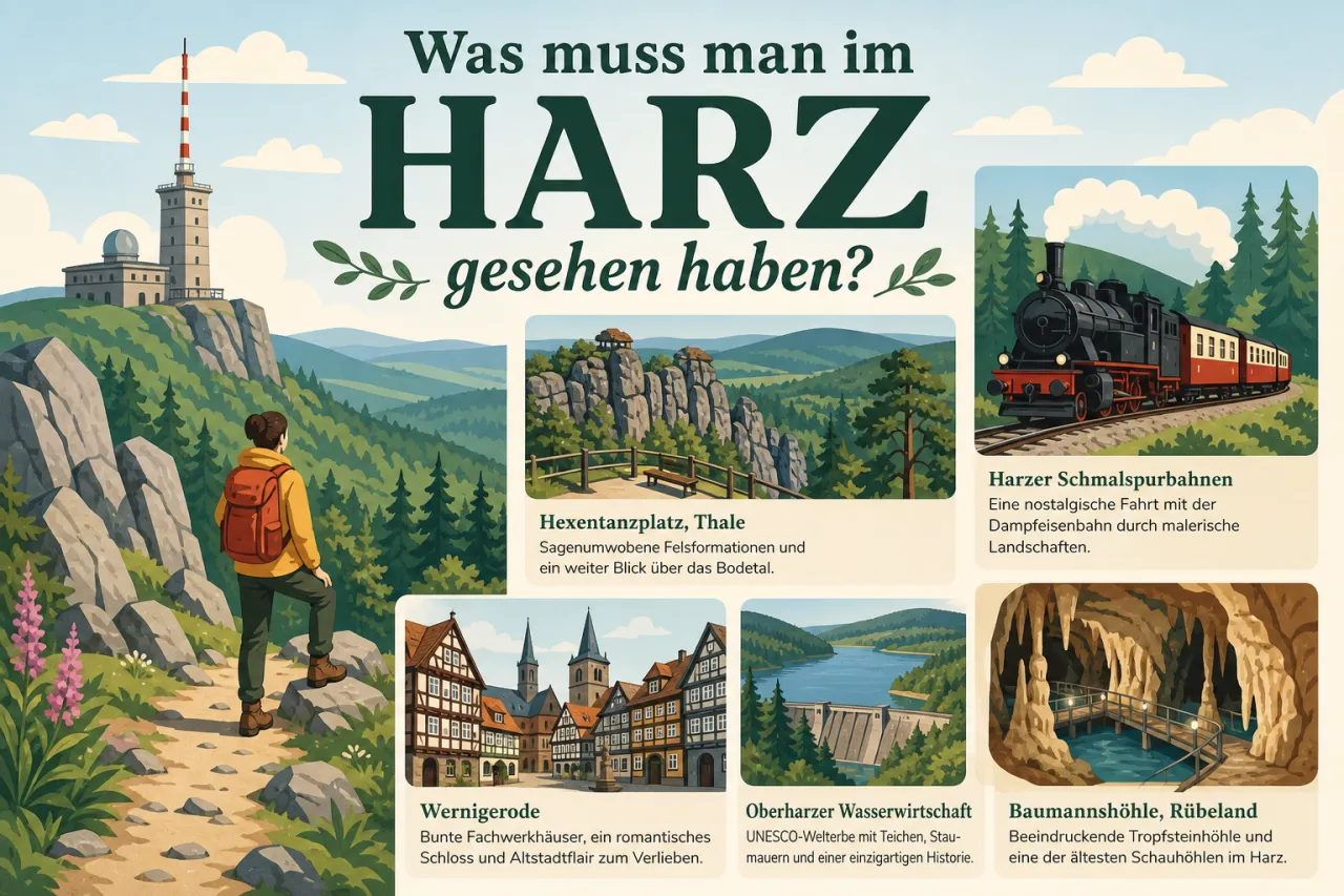 Was musst du im Harz gesehen haben?