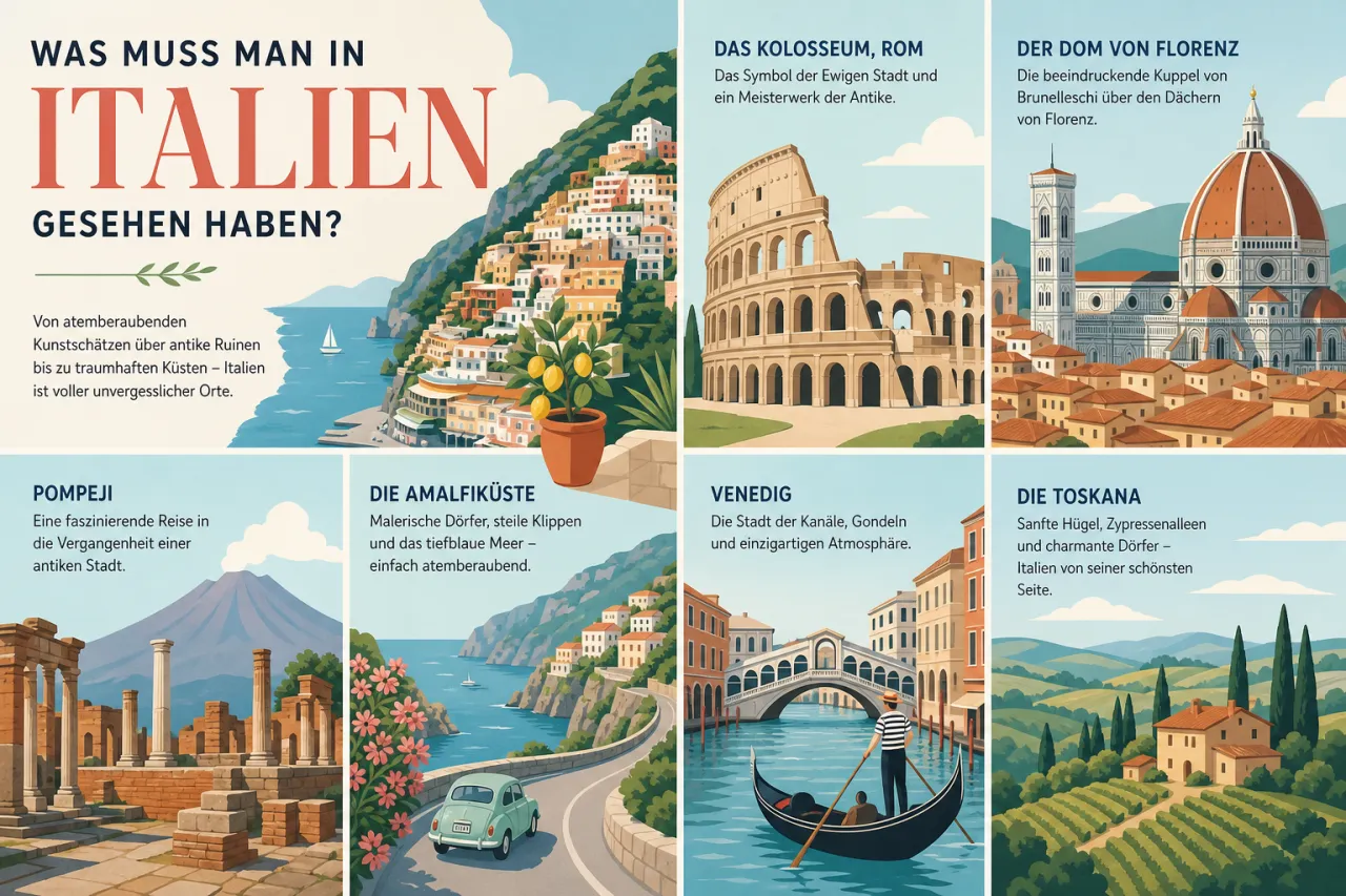 Was muss man in Italien gesehen haben?