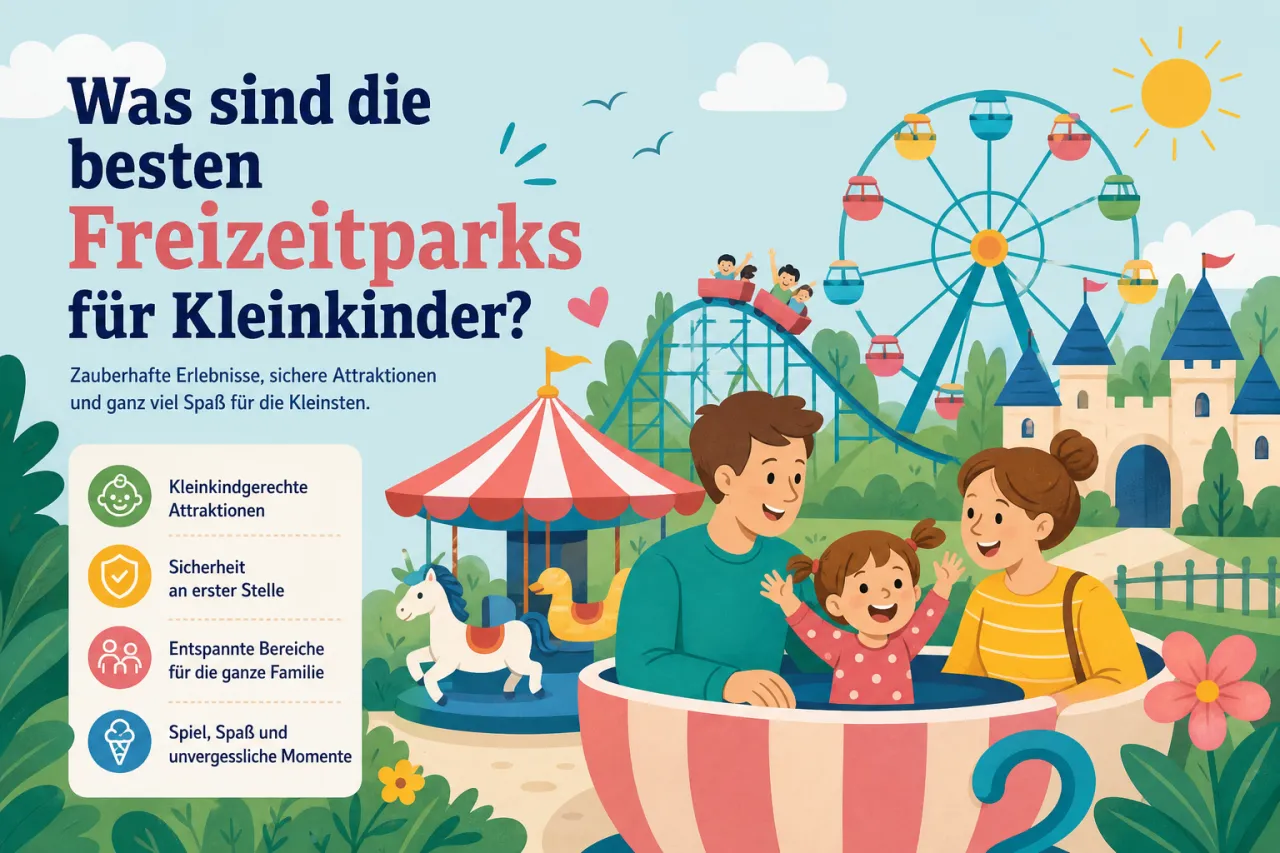Was sind die besten Freizeitparks für Kleinkinder?