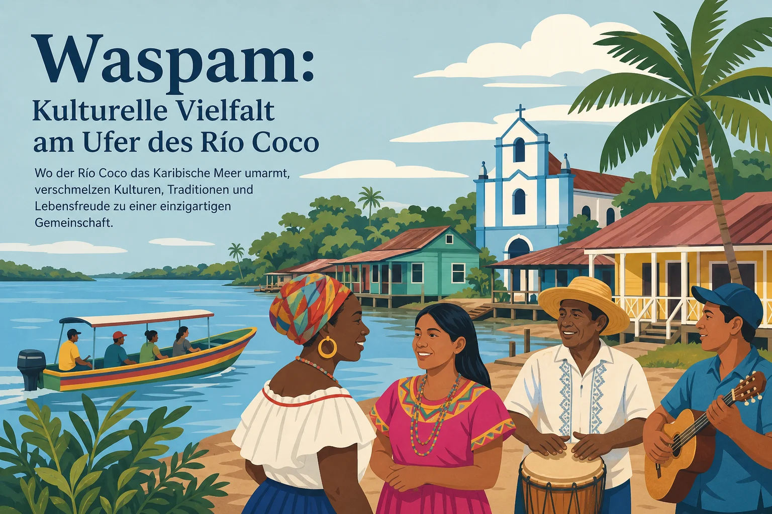 Waspam: Kulturelle Vielfalt am Ufer des Río Coco