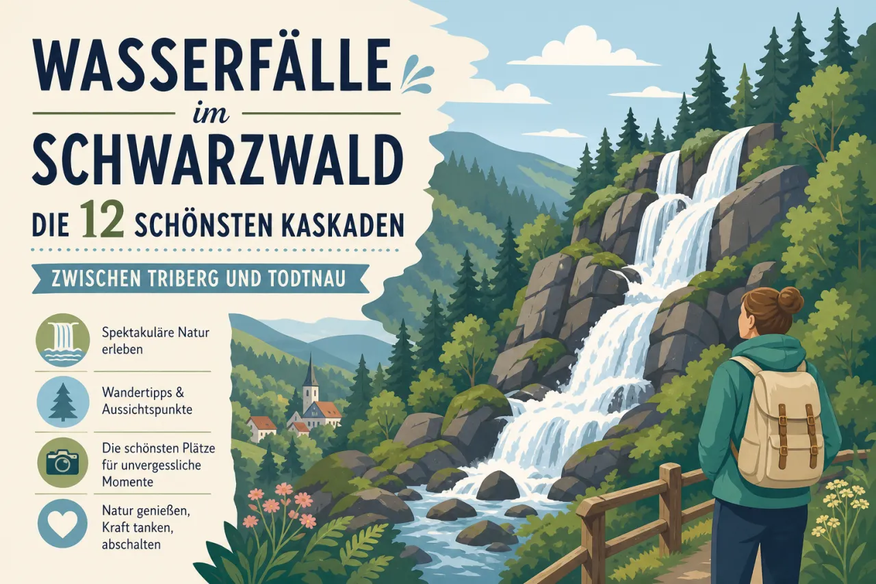 Wasserfälle im Schwarzwald: die 12 schönsten Kaskaden zwischen Triberg und Todtnau