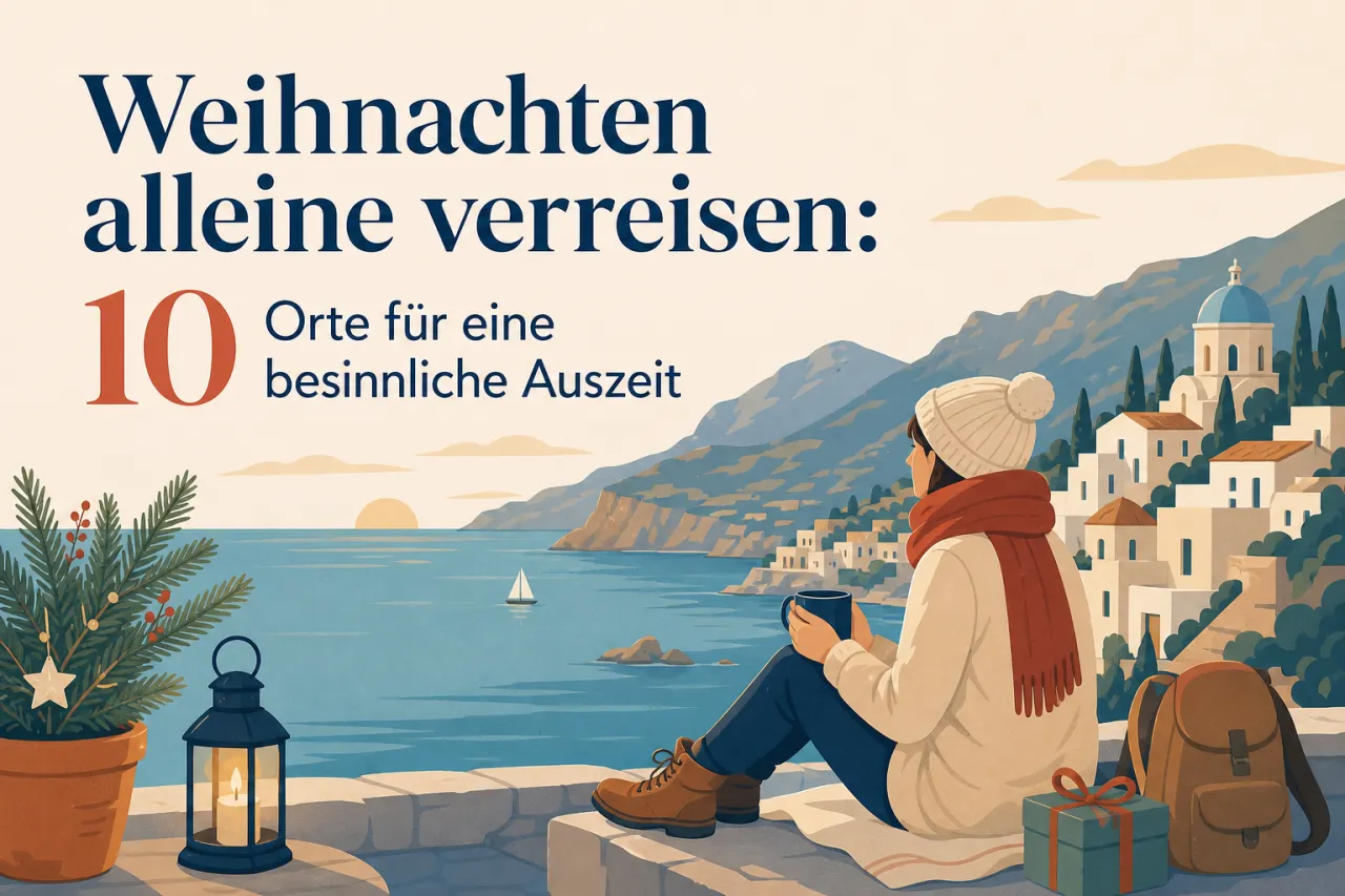 Weihnachten alleine verreisen: 10 Orte für eine besinnliche Auszeit