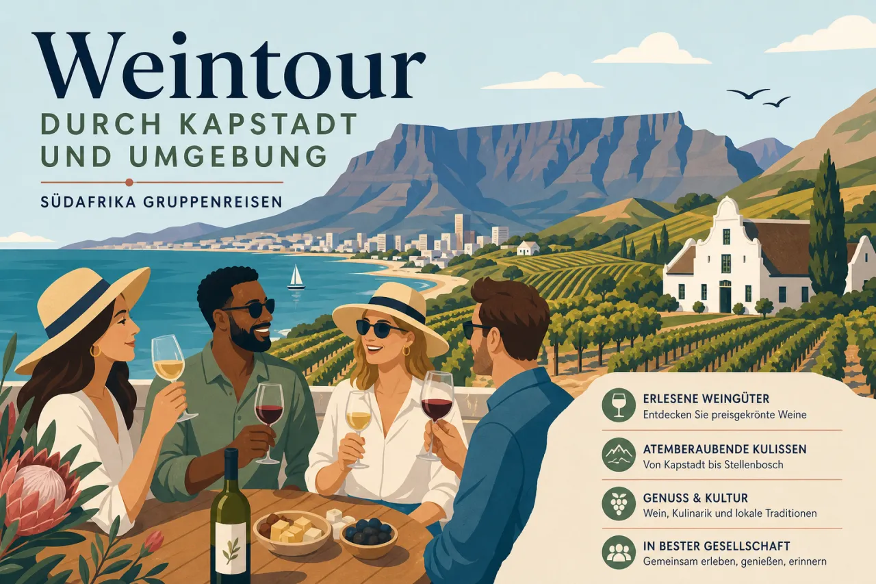 Weintour durch Kapstadt und Umgebung