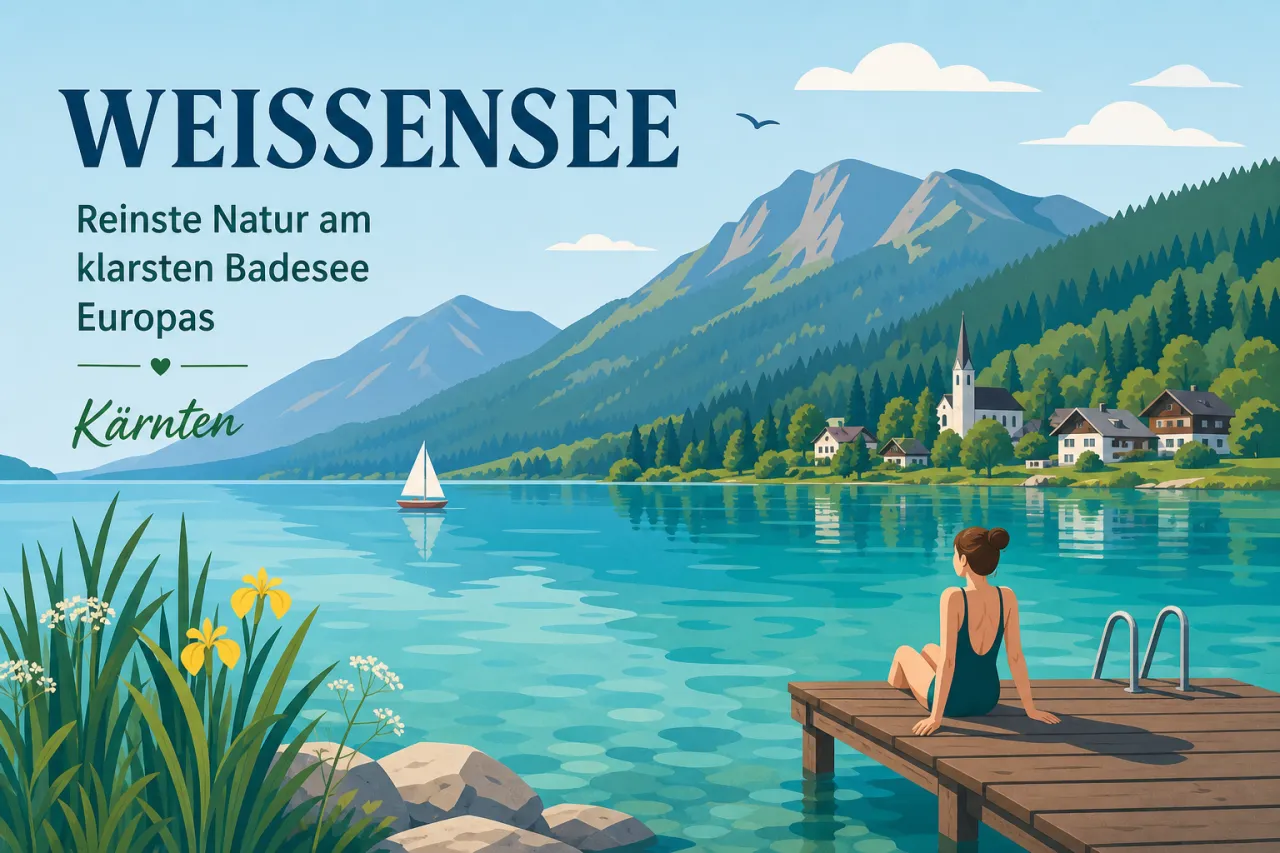 Weissensee: Reinste Natur am klarsten Badesee Europas