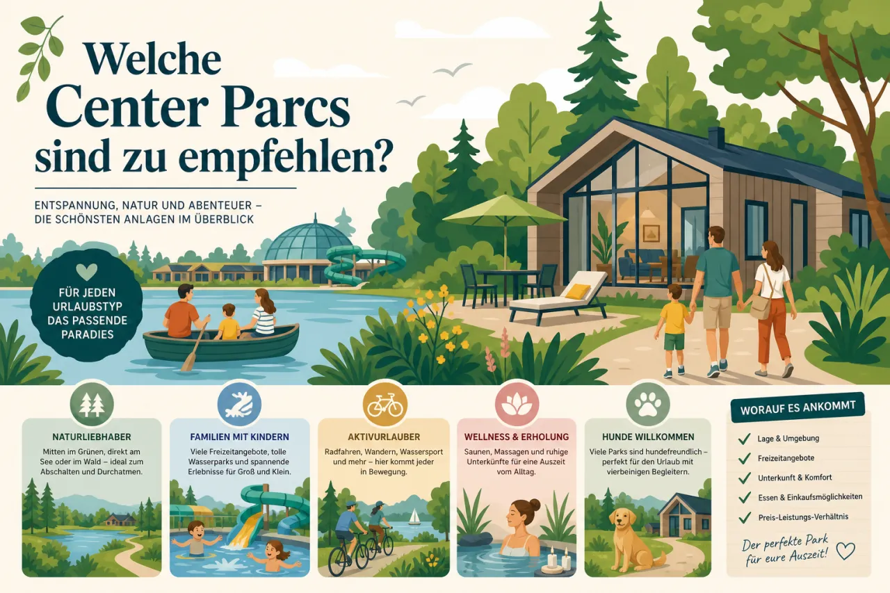 Welche Center Parcs sind zu empfehlen?
