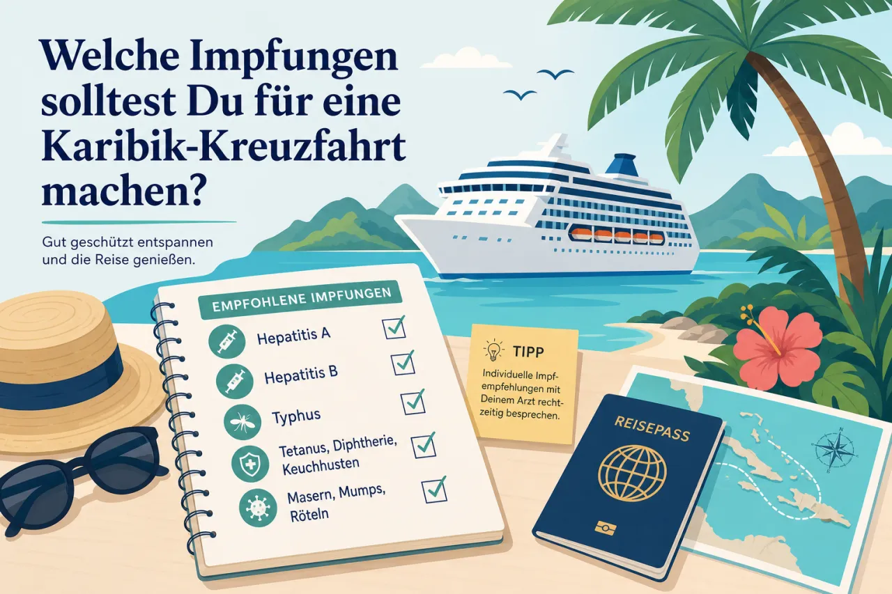 Welche Impfungen sollte man für eine Karibik Kreuzfahrt machen?