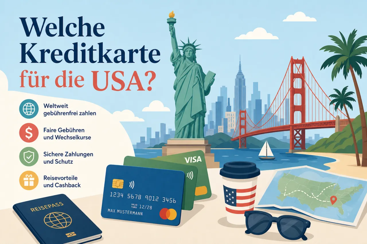 Welche Kreditkarte für die USA?
