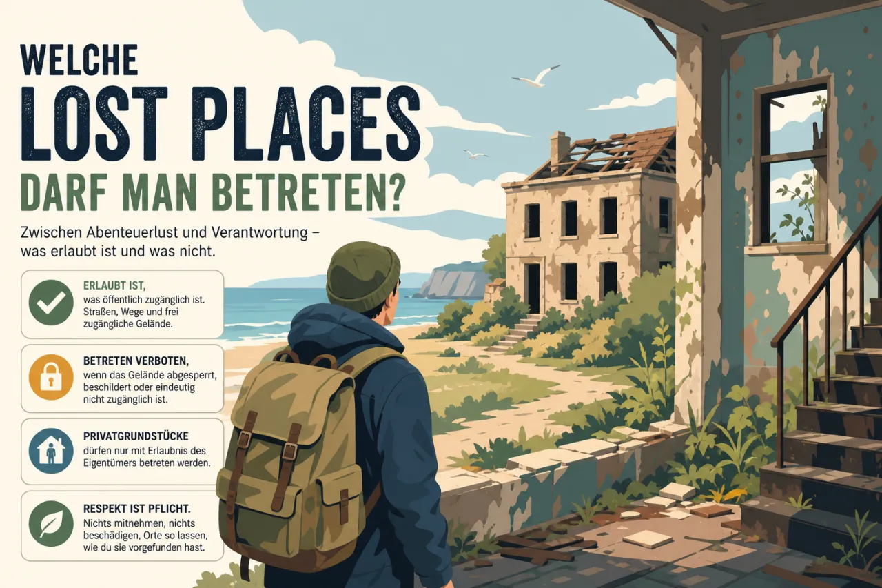 Welche Lost Places darf man betreten?