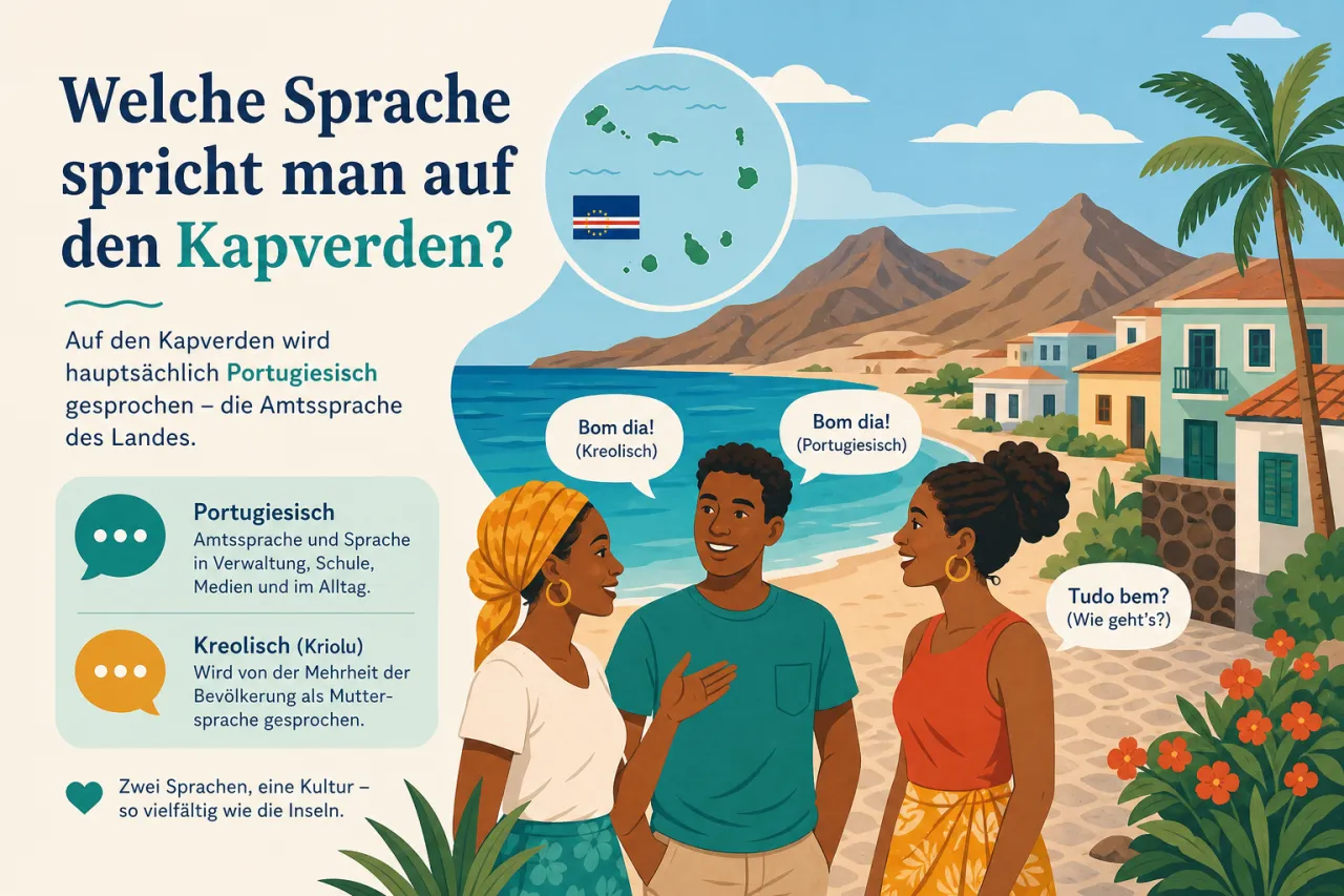 Welche Sprache spricht man auf den Kapverden?
