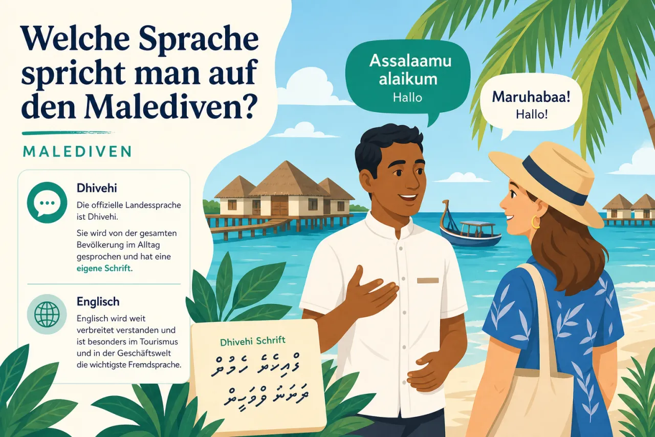 Welche Sprache spricht man auf den Malediven?