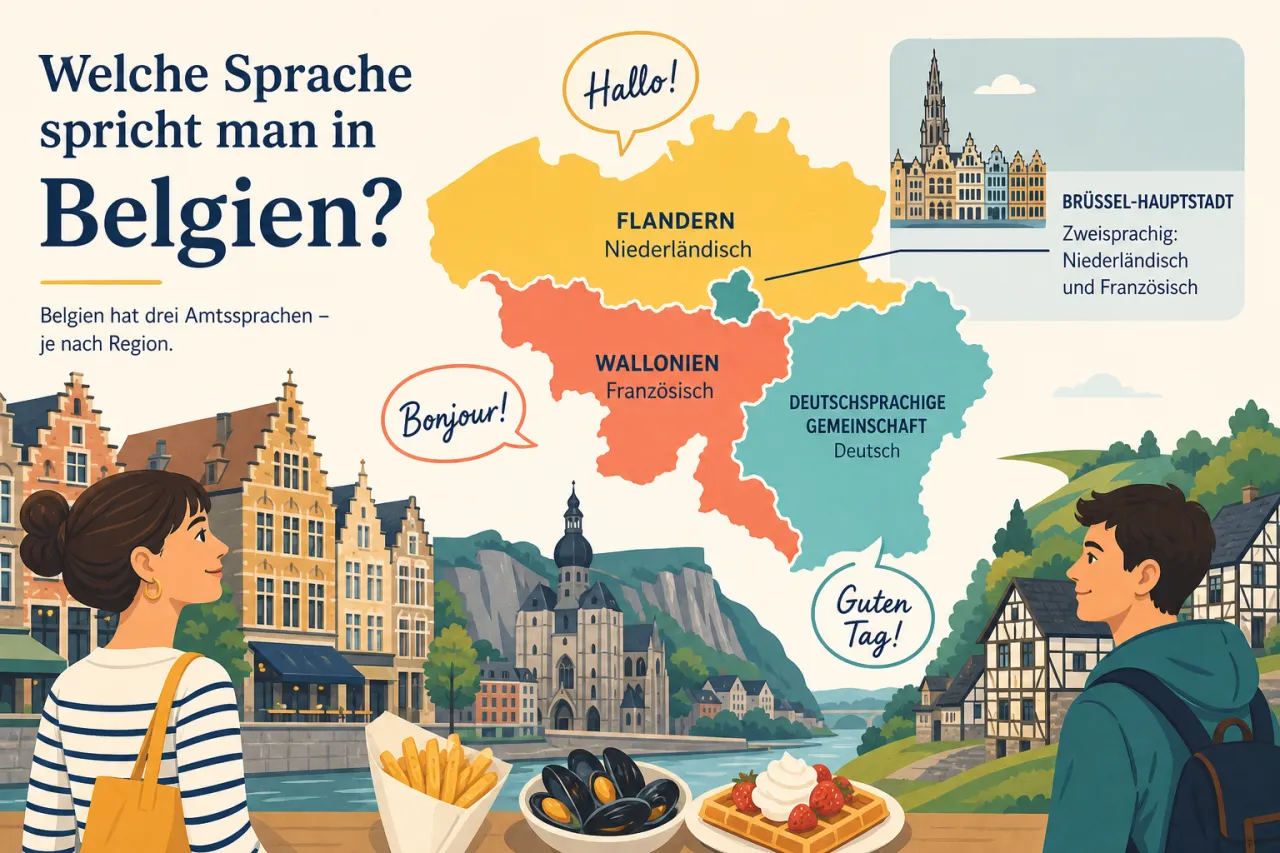 Welche Sprache spricht man in Belgien?