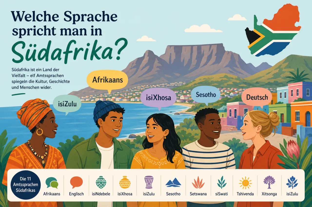 Welche Sprache spricht man in Südafrika?
