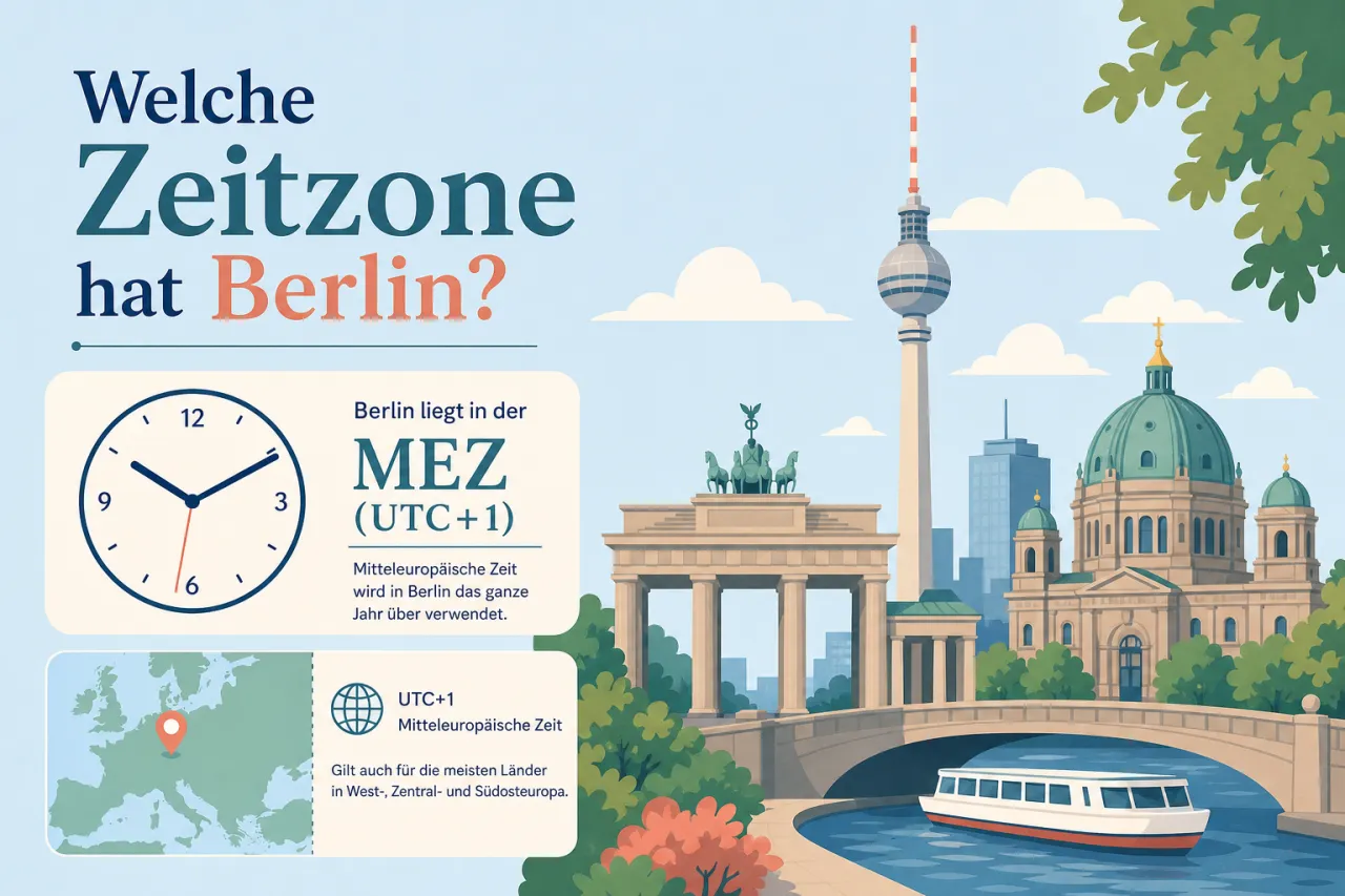 Welche Zeitzone hat Berlin?