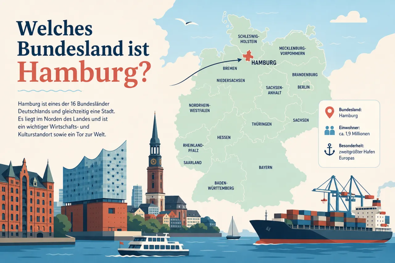 Welches Bundesland ist Hamburg?