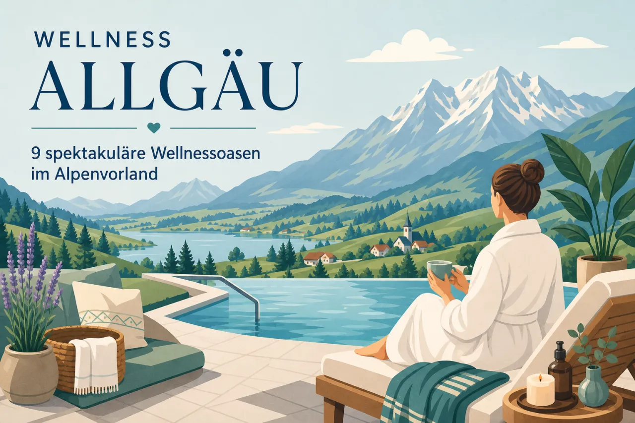 Wellness Allgäu: 9 spektakuläre Wellnessoasen im Alpenvorland