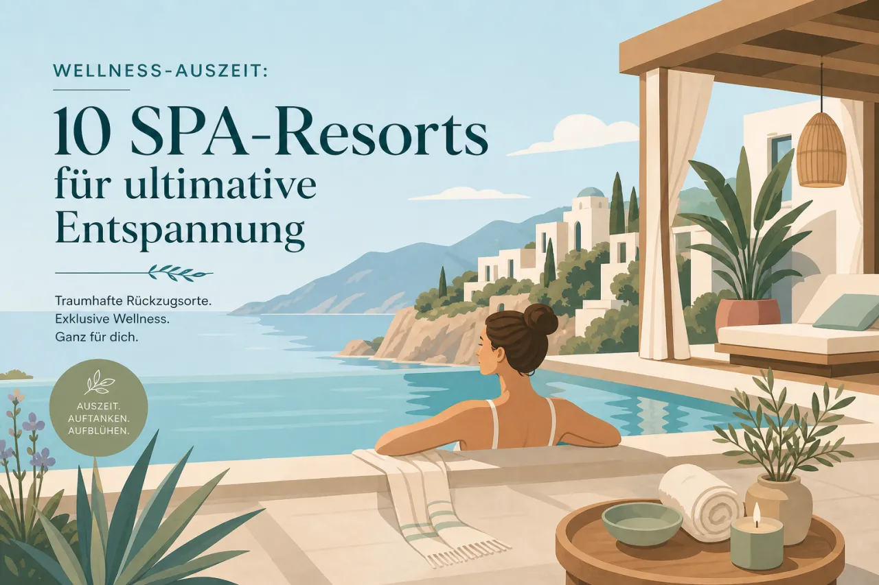 Wellness-Auszeit: 10 SPA-Resorts für ultimative Entspannung